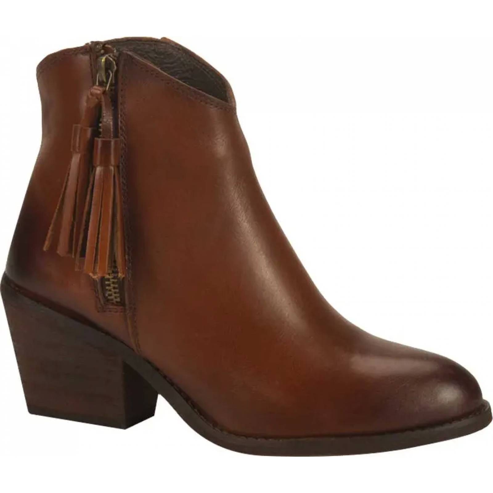 Bota vaquero dama cafe Tierra Bendita modelo 2696