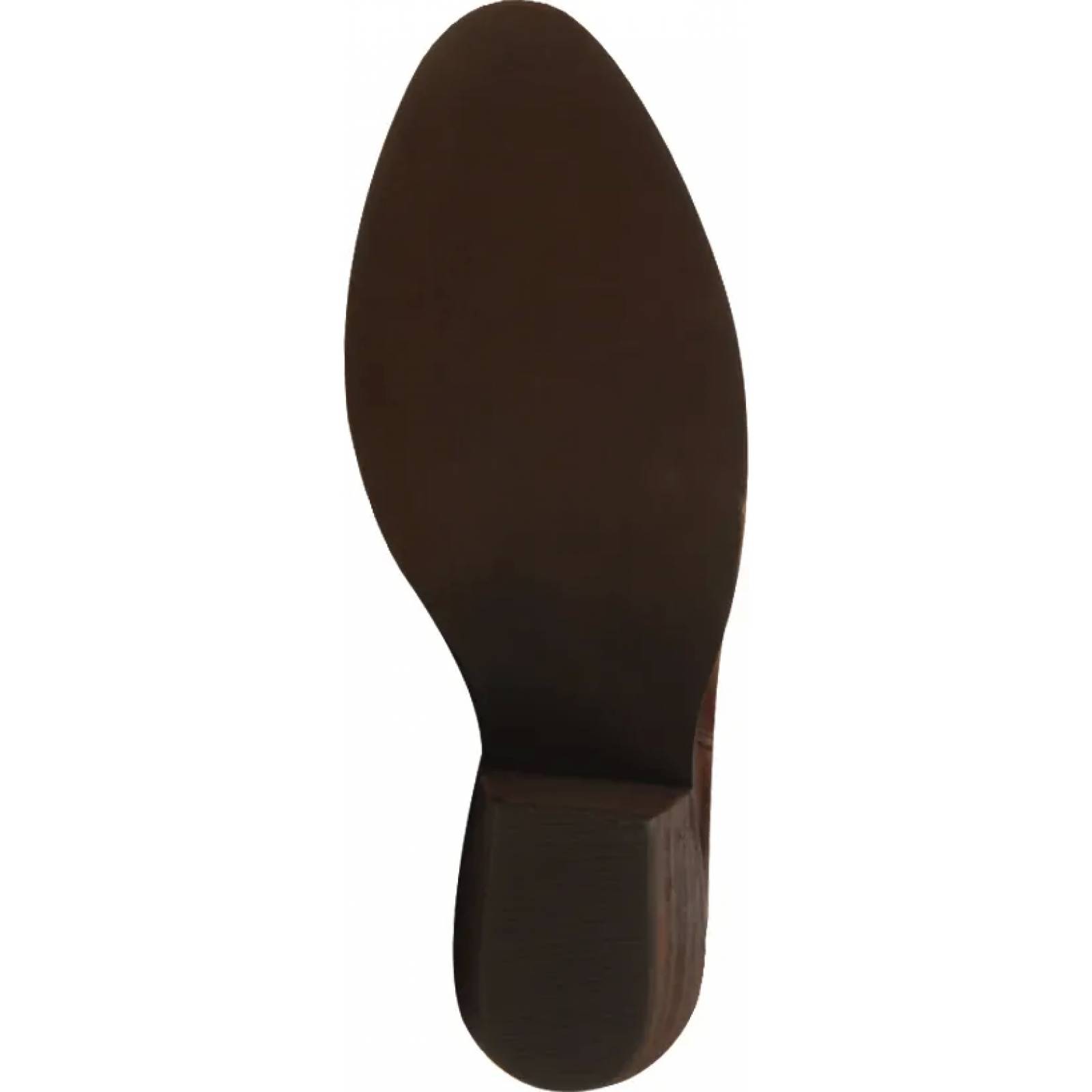 Bota vaquero dama cafe Tierra Bendita modelo 2696