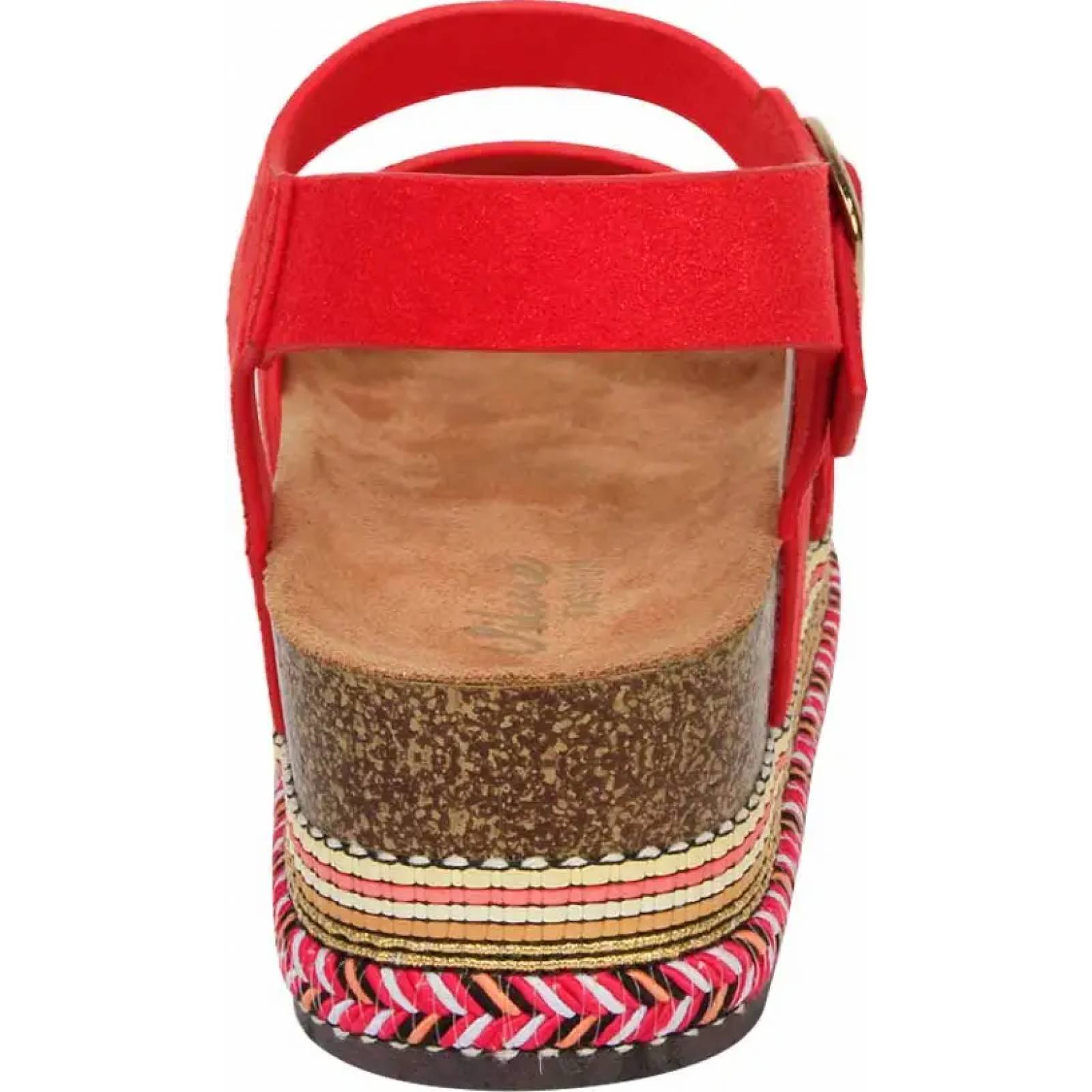 Sandalia casual dama rojo Vi Line Fashion modelo 1583