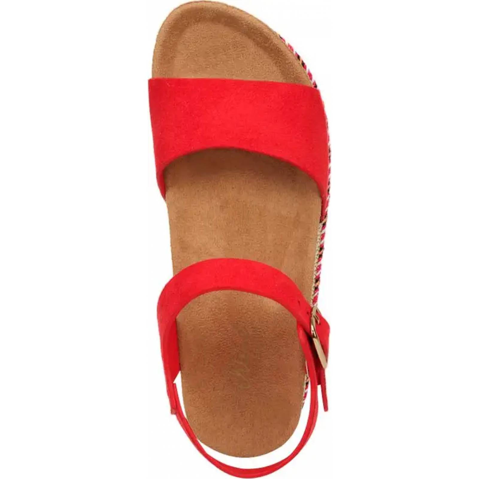 Sandalia casual dama rojo Vi Line Fashion modelo 1583