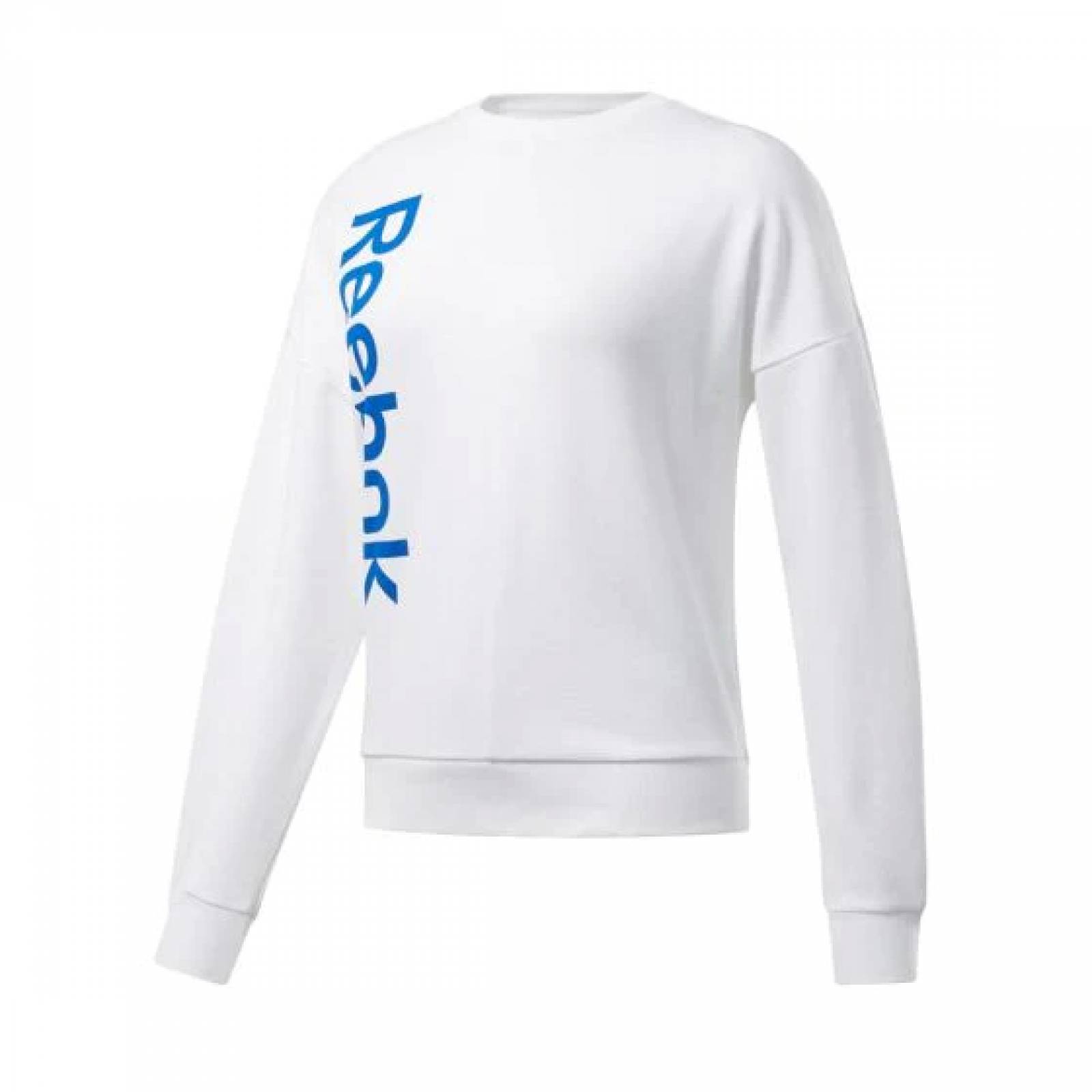 SUDADERA DEPORTIVA REEBOK TE LINEAR LOGO CREW 2745