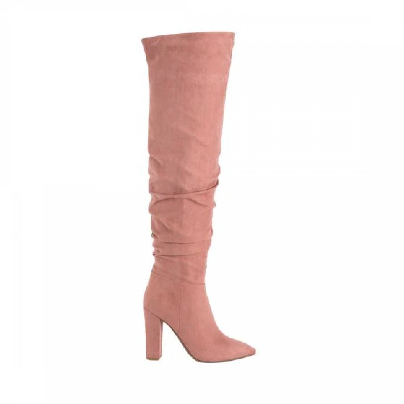 Botas Largas Rosas de Vestir YAELI M66M