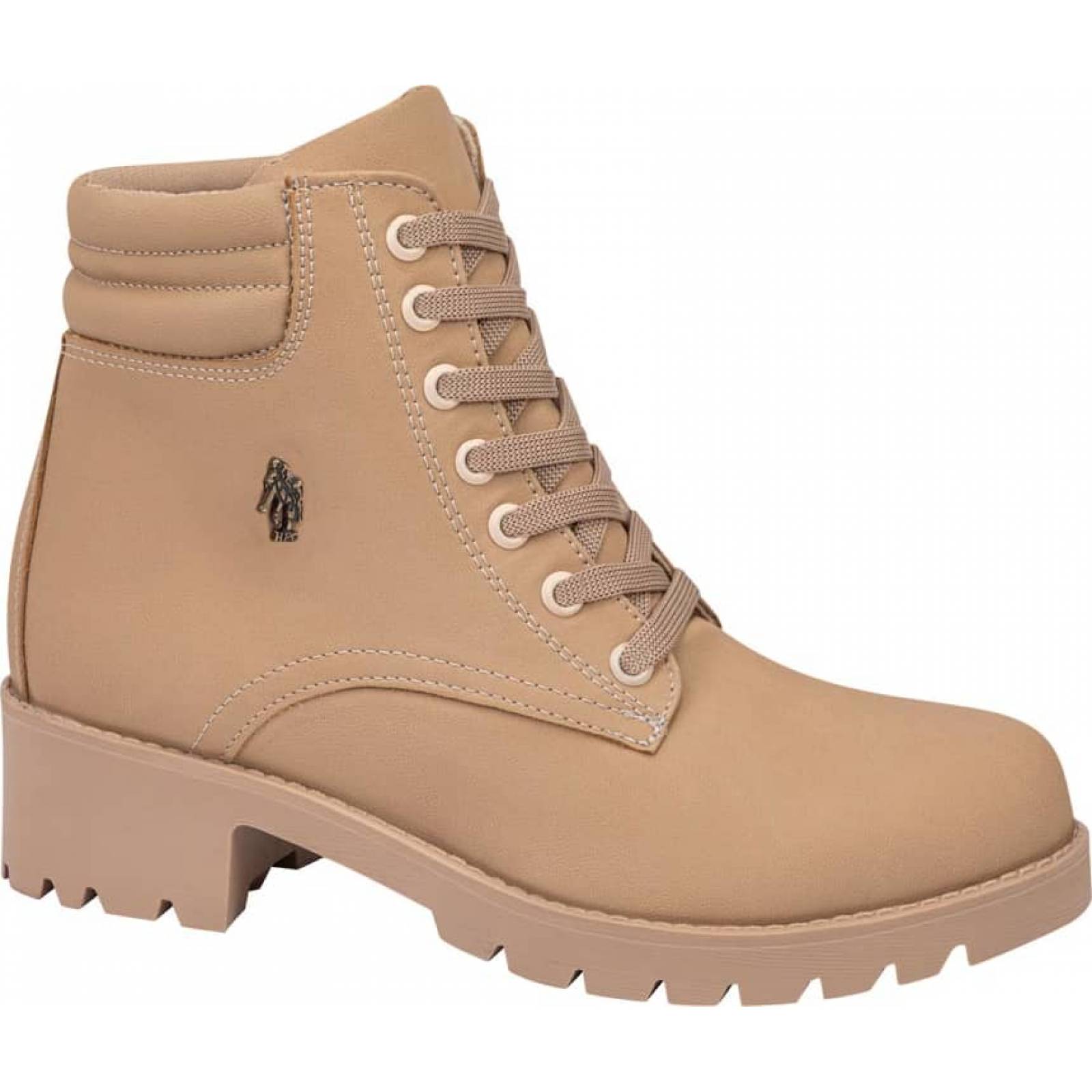 Botines dama camel Hpc Polo modelo 706