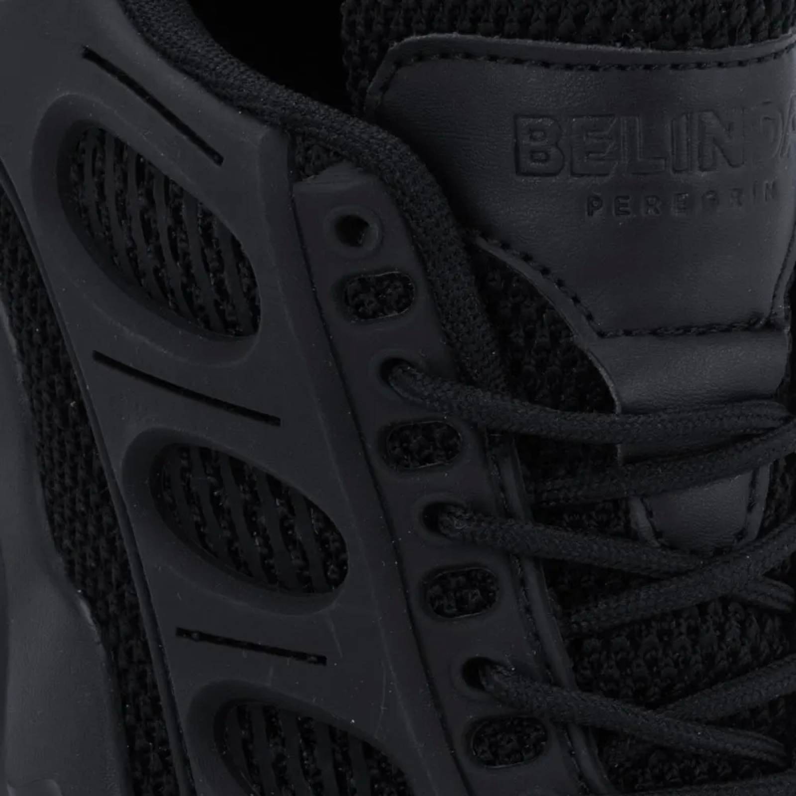 Choclo tenis casual urbano dama negro Belinda Peregrin modelo 6101