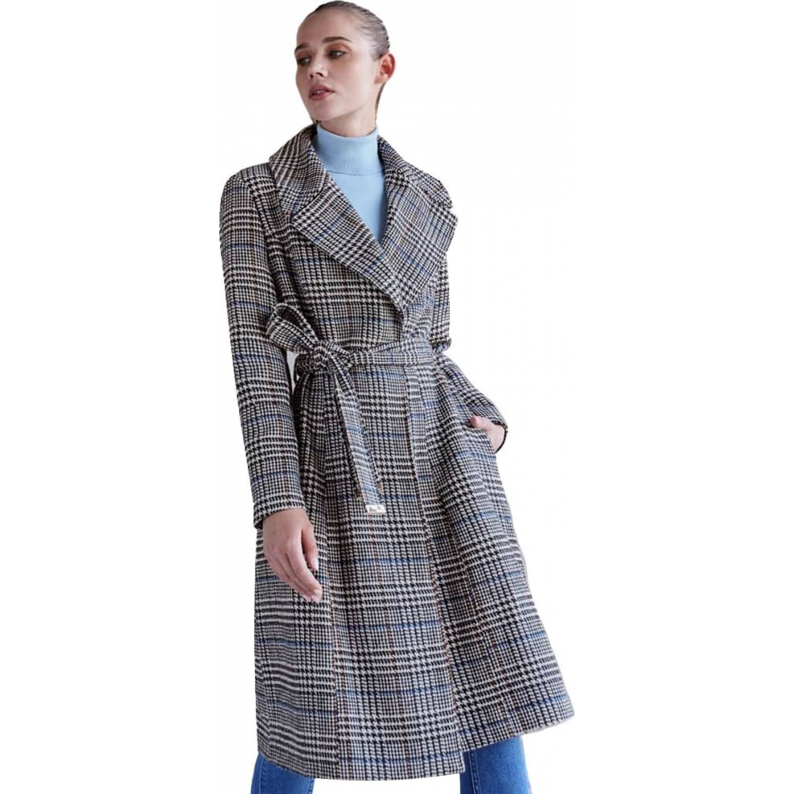 Abrigo abrigadora dama bicolor Schatz Woman modelo CDRO