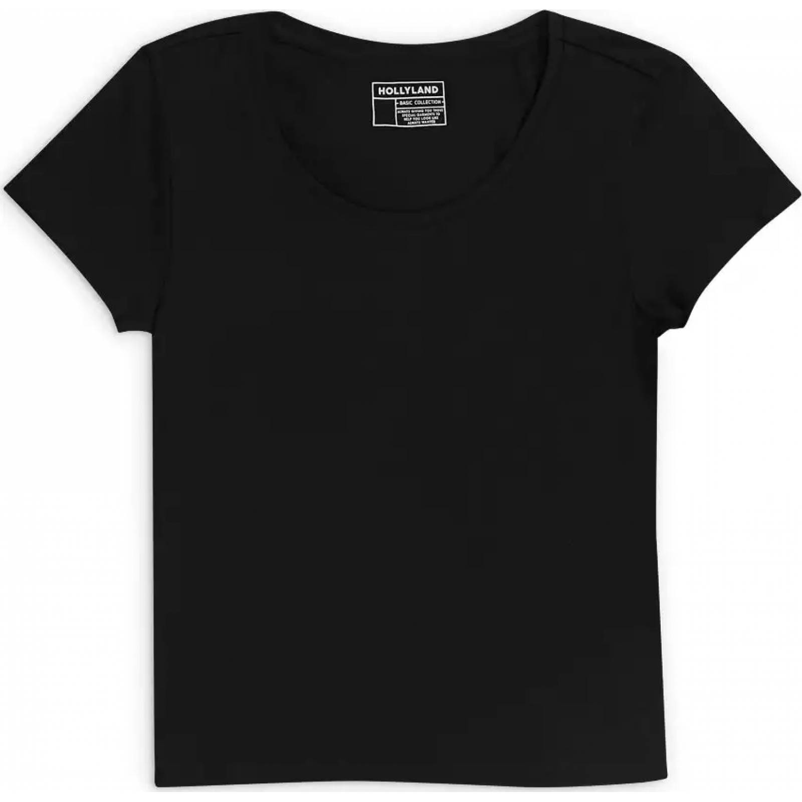 Playera casual dama negro Holly Land modelo 2121