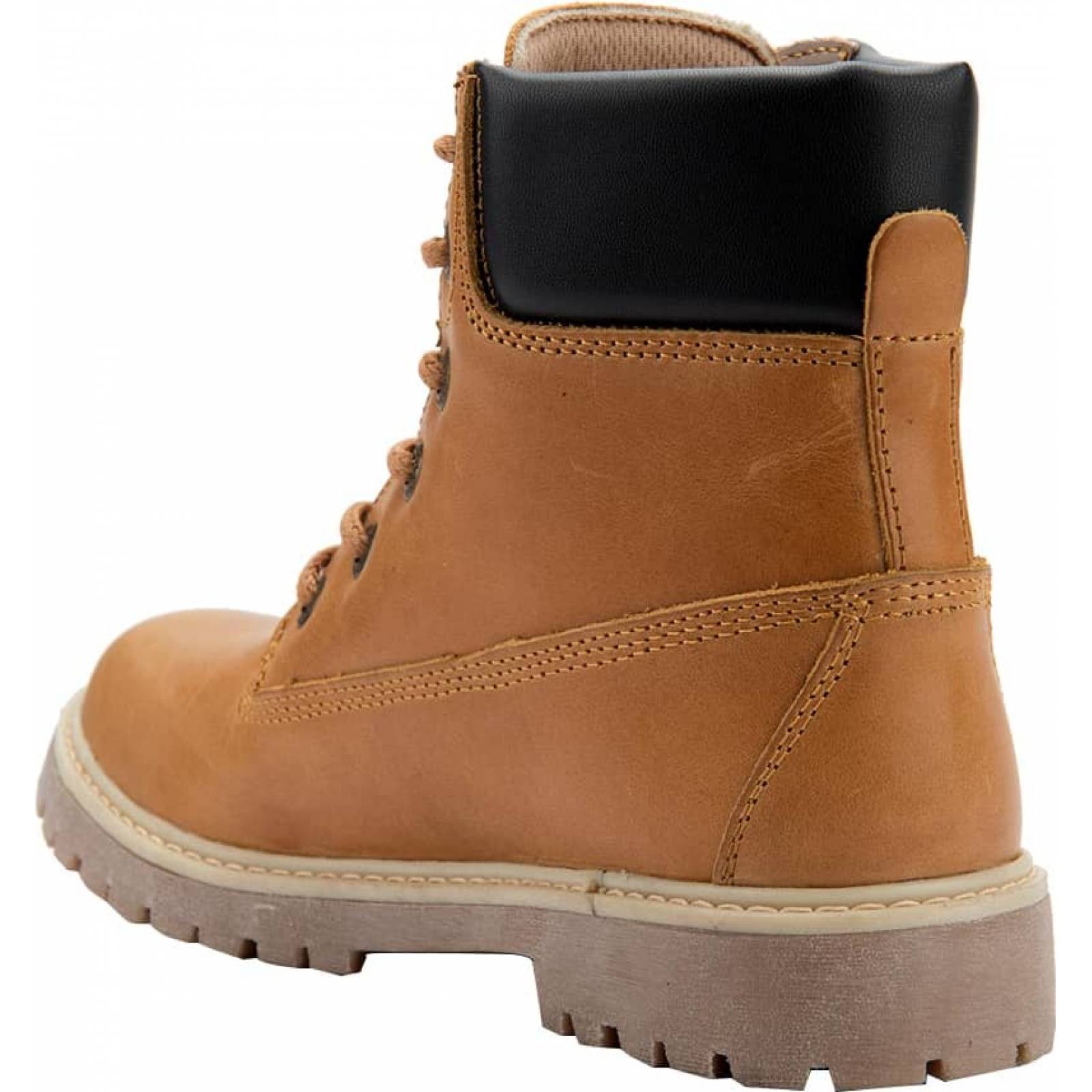 Botines dama miel piel Jeep modelo 4304