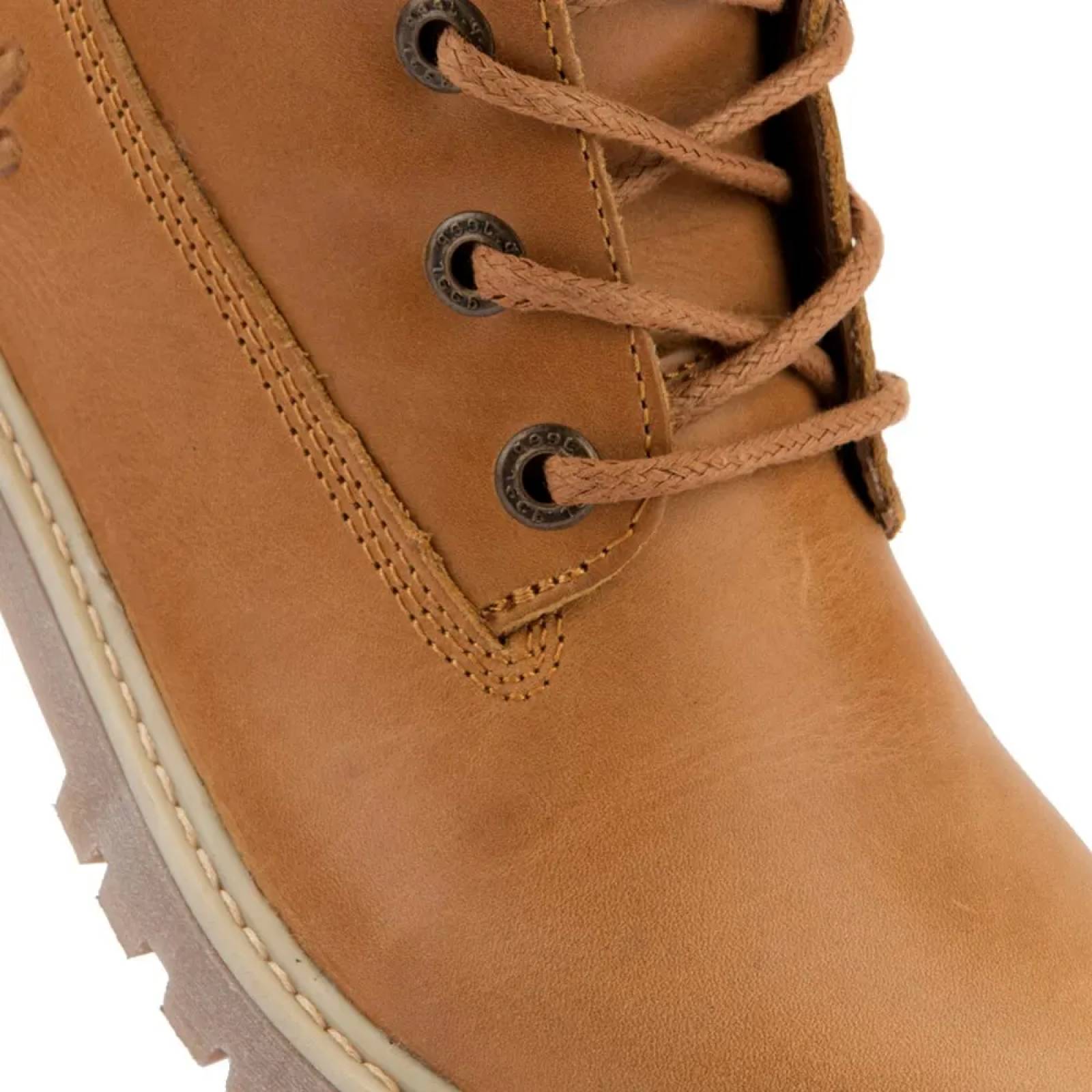 Botines dama miel piel Jeep modelo 4304