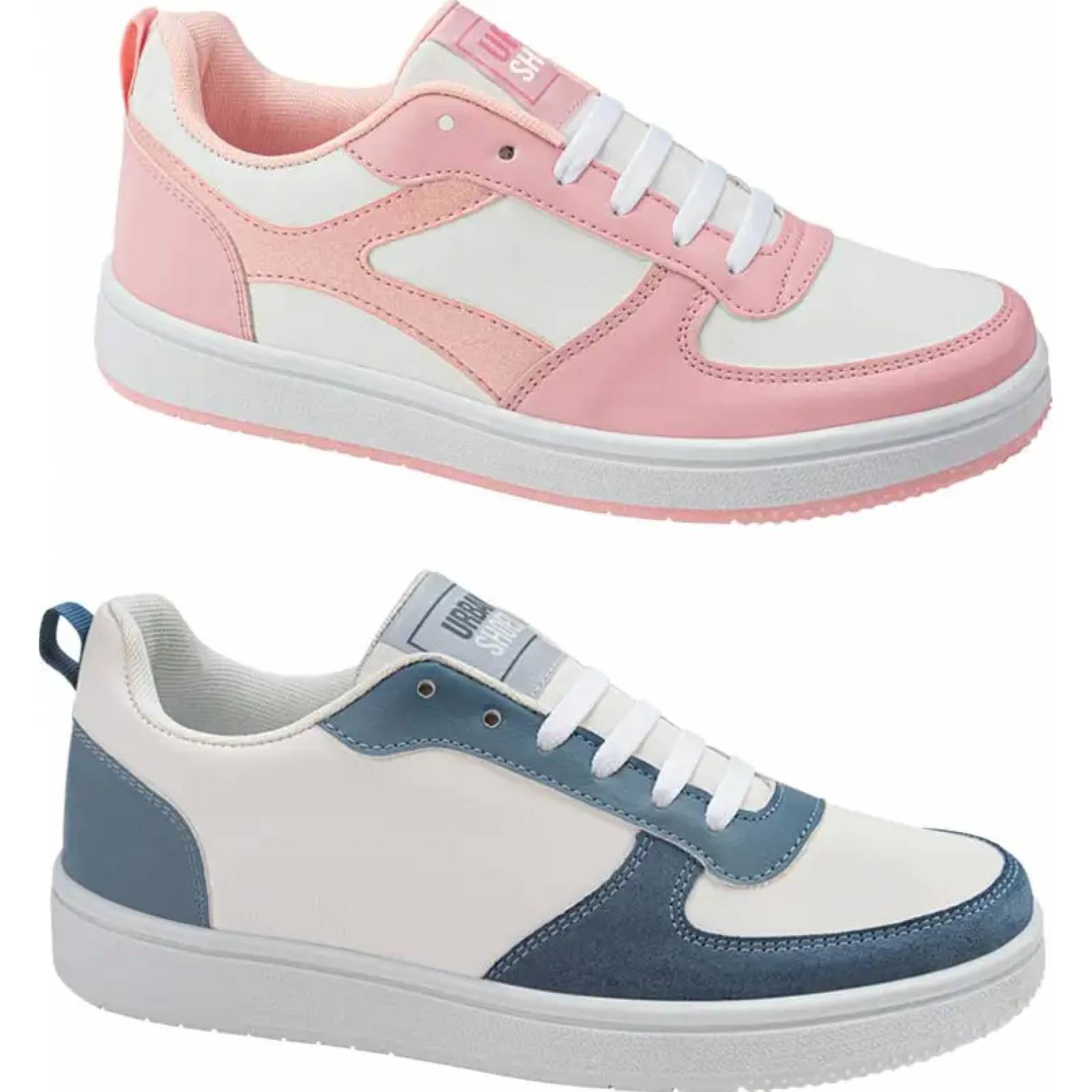 Kit pares choclo tenis casual urbano dama multicolor Urban Shoes