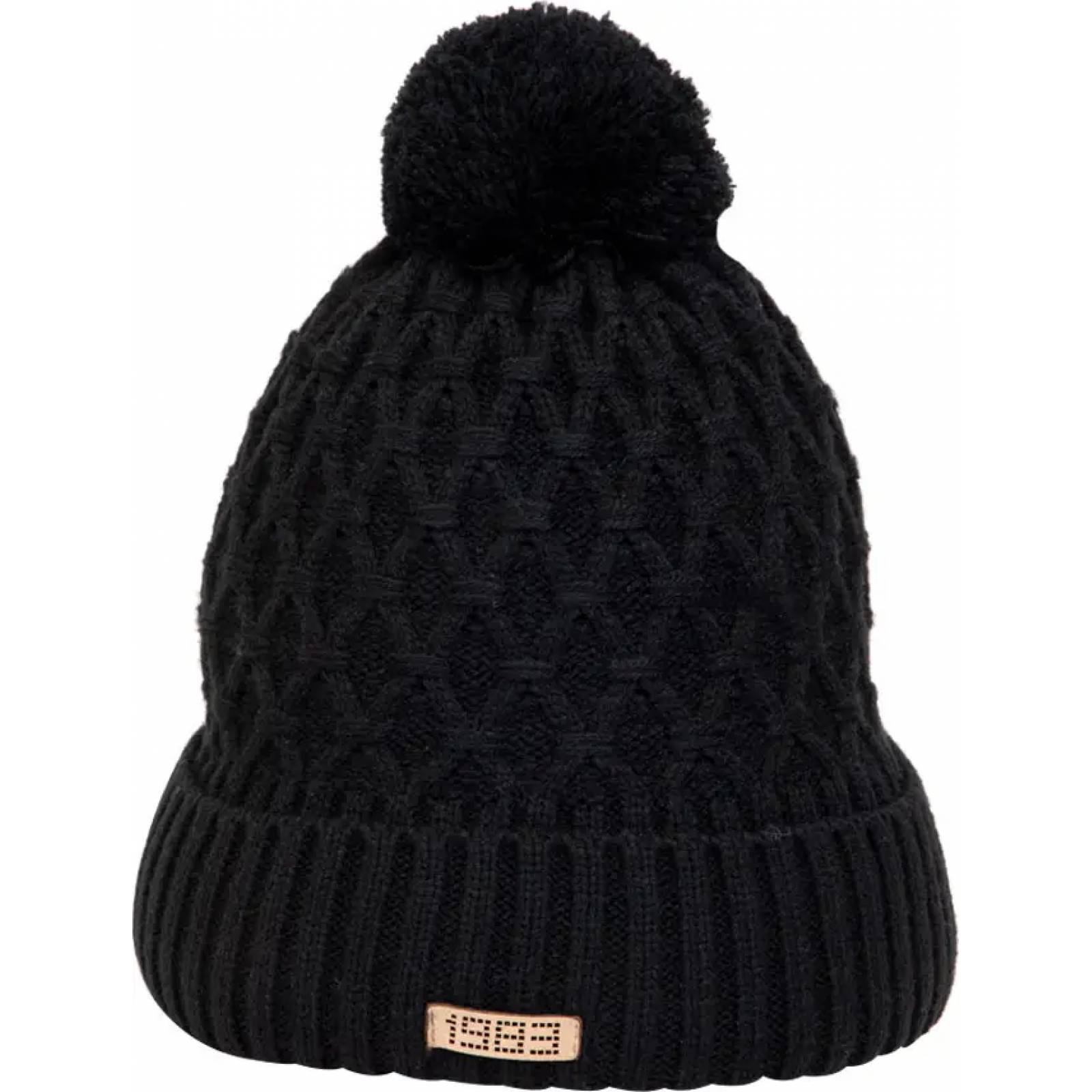 Gorro/boina accesorio invernal dama negro Prokennex modelo CC14