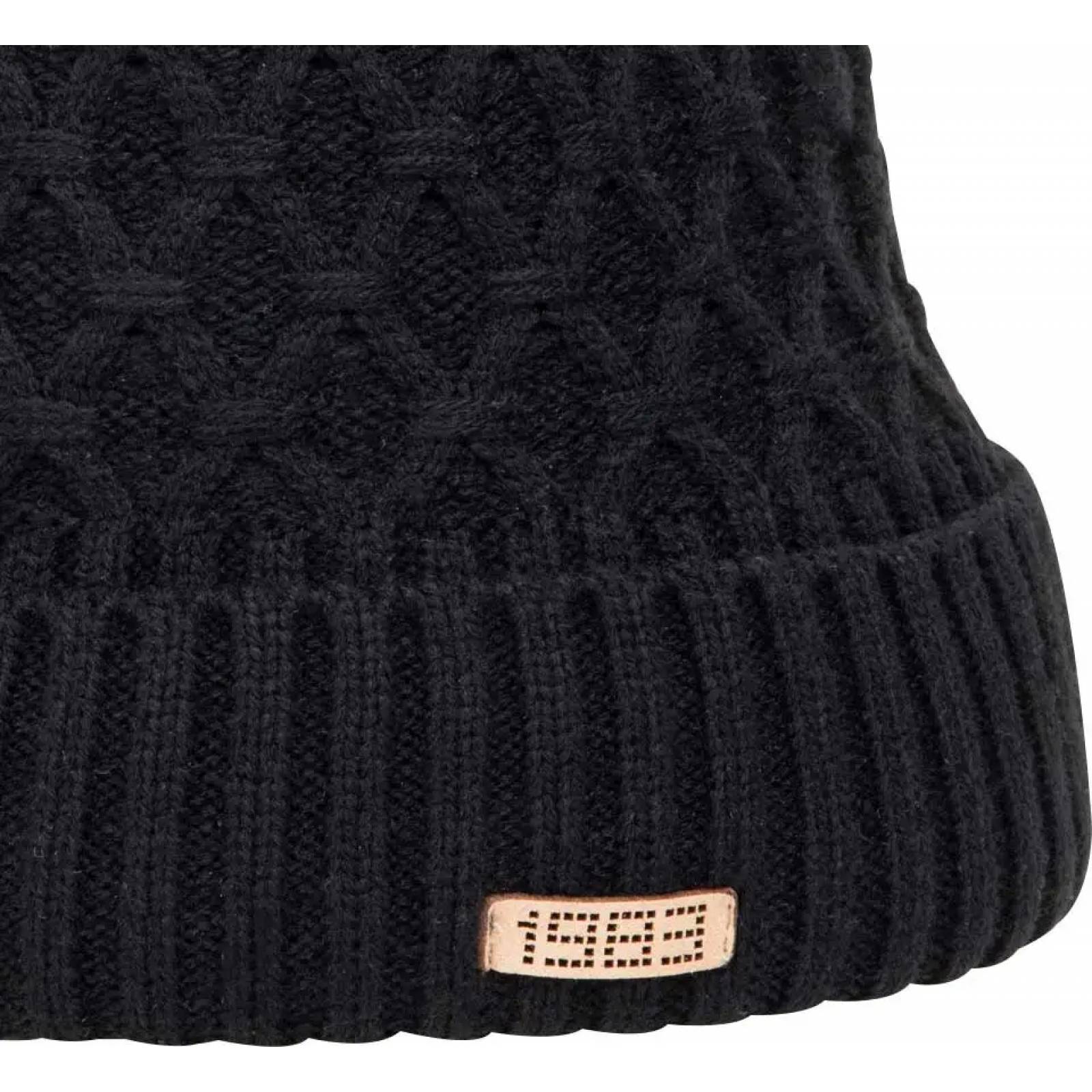 Gorro/boina accesorio invernal dama negro Prokennex modelo CC14