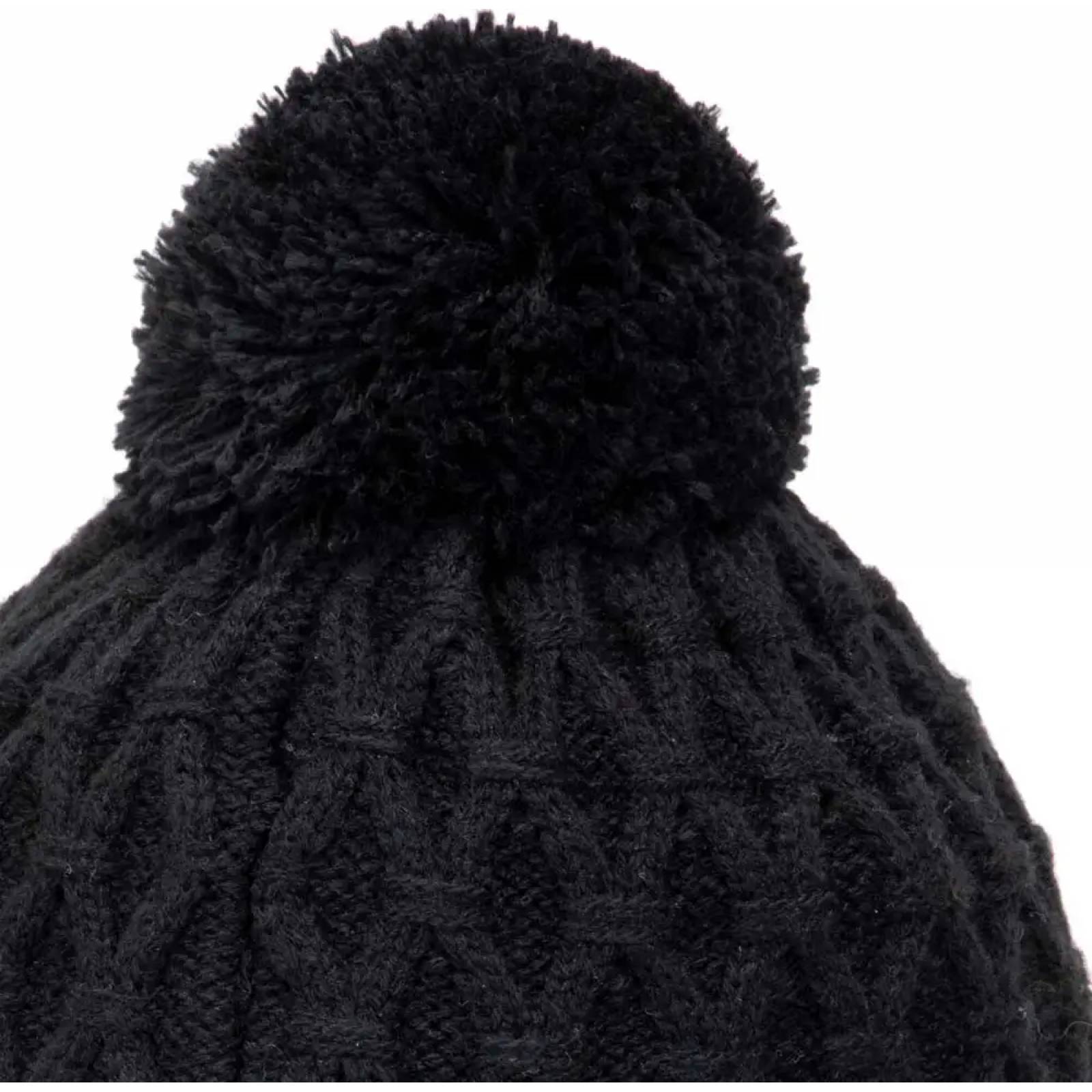 Gorro/boina accesorio invernal dama negro Prokennex modelo CC14