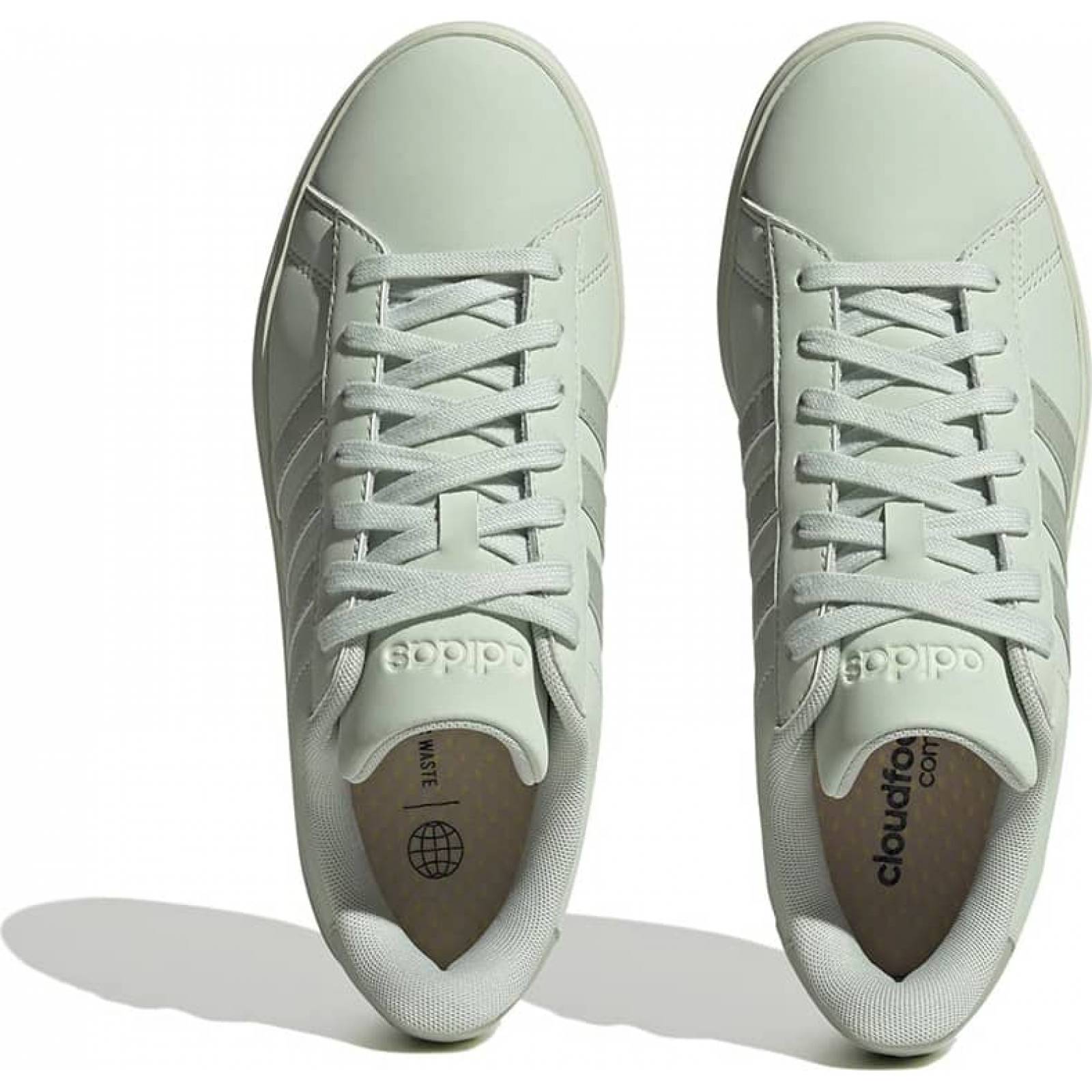 Choclo tenis casual urbano dama verde Adidas modelo 6447