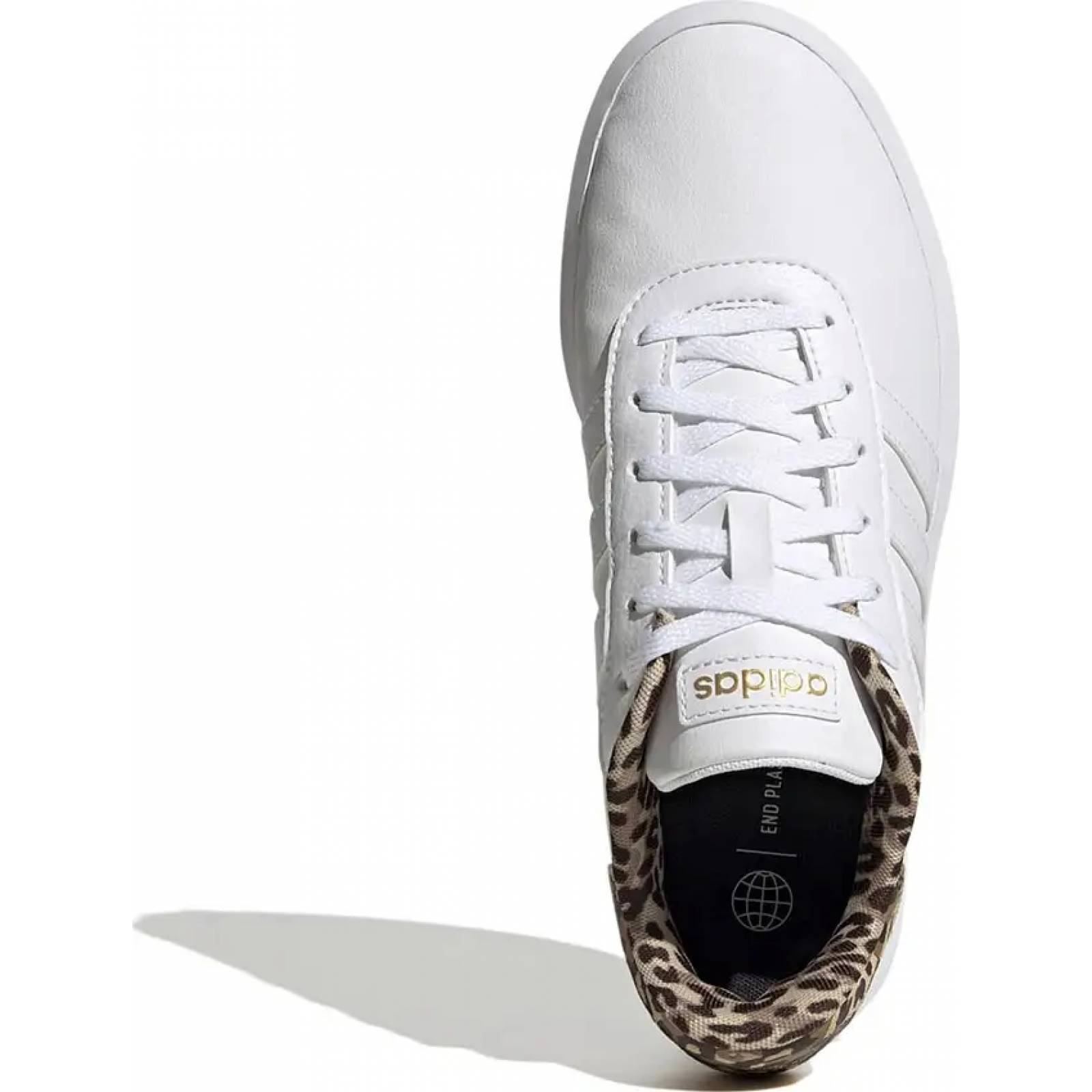 Choclo tenis casual urbano dama blanco Adidas modelo 9786