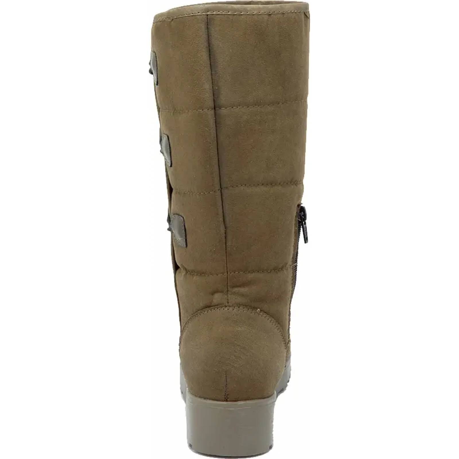 Botas 3/4 dama cafe Pink By Price Shoes modelo 6018