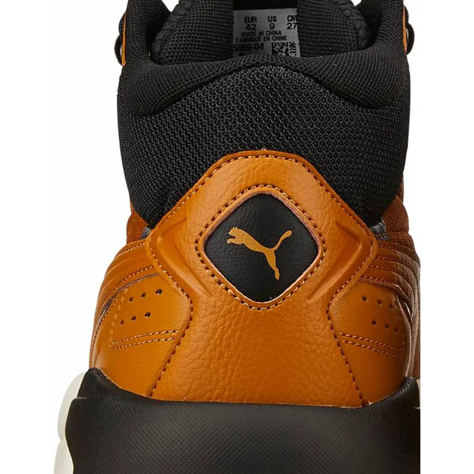 Bota tenis casual urbano caballero cafe Puma modelo 6904