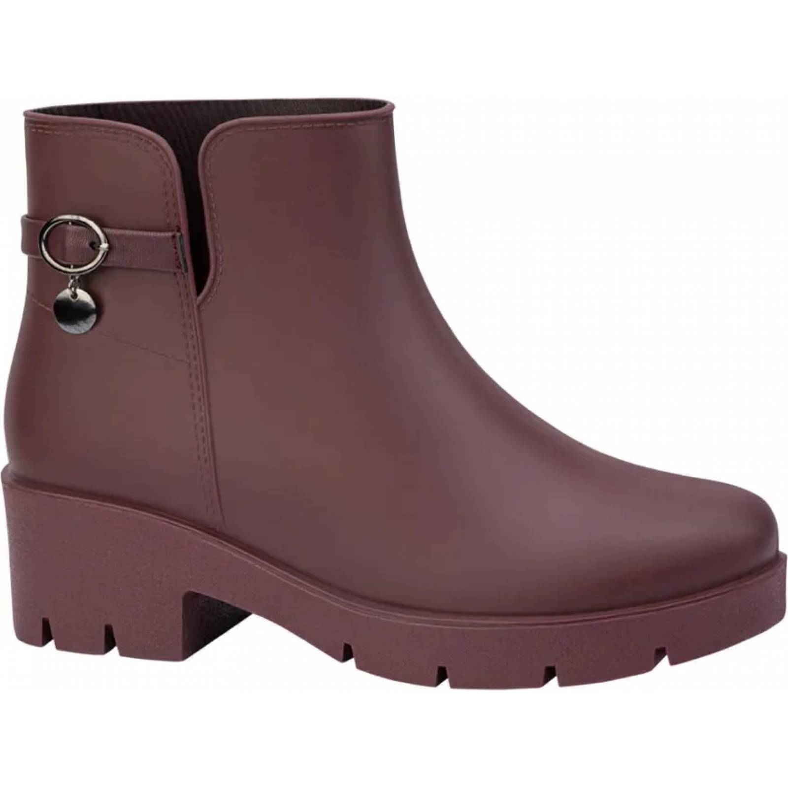 Botines dama vino Pink By Price Shoes modelo 1678