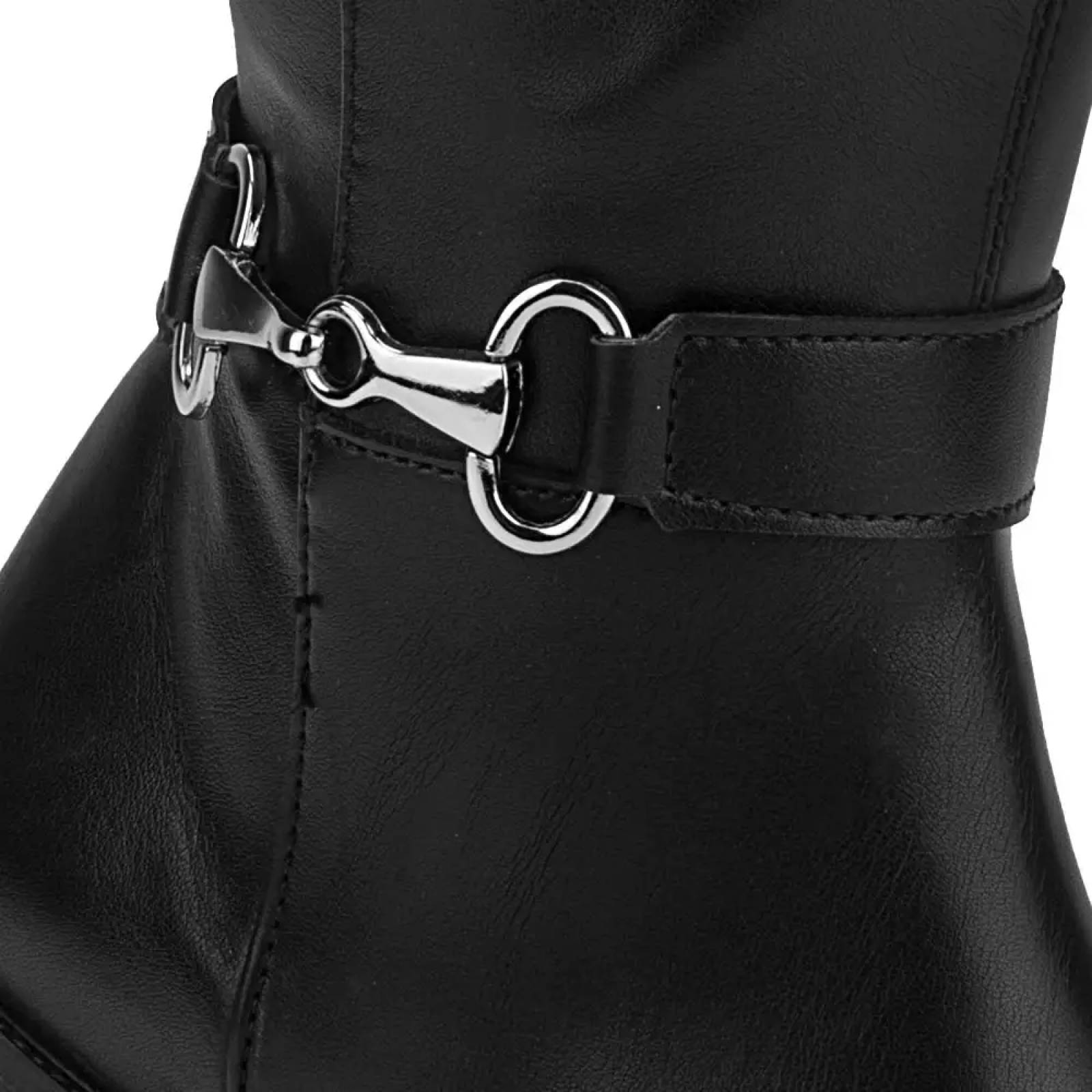 Botas largas dama negro Tierra Bendita modelo 1010