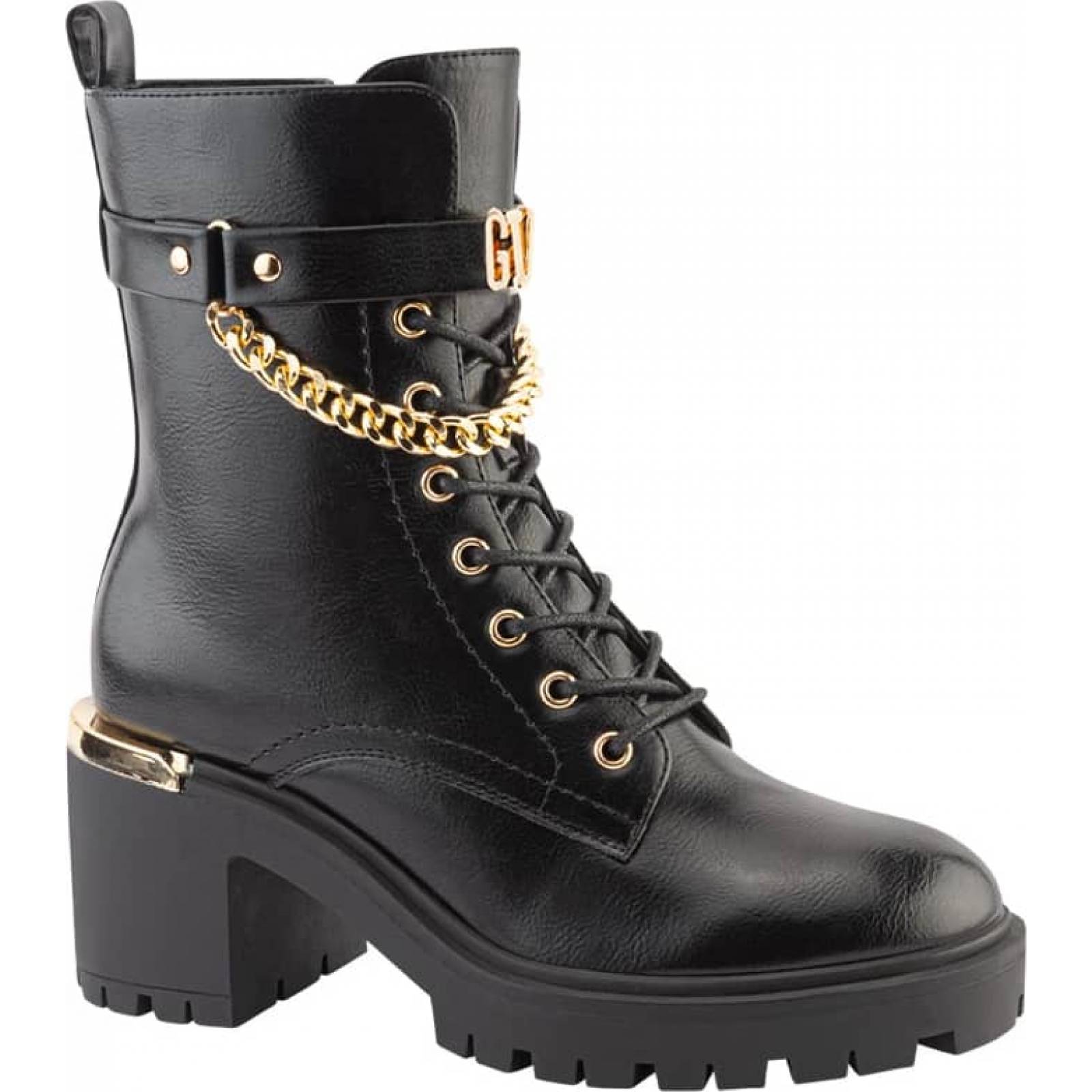 Bota militar dama negro Belinda Peregrin modelo 3361