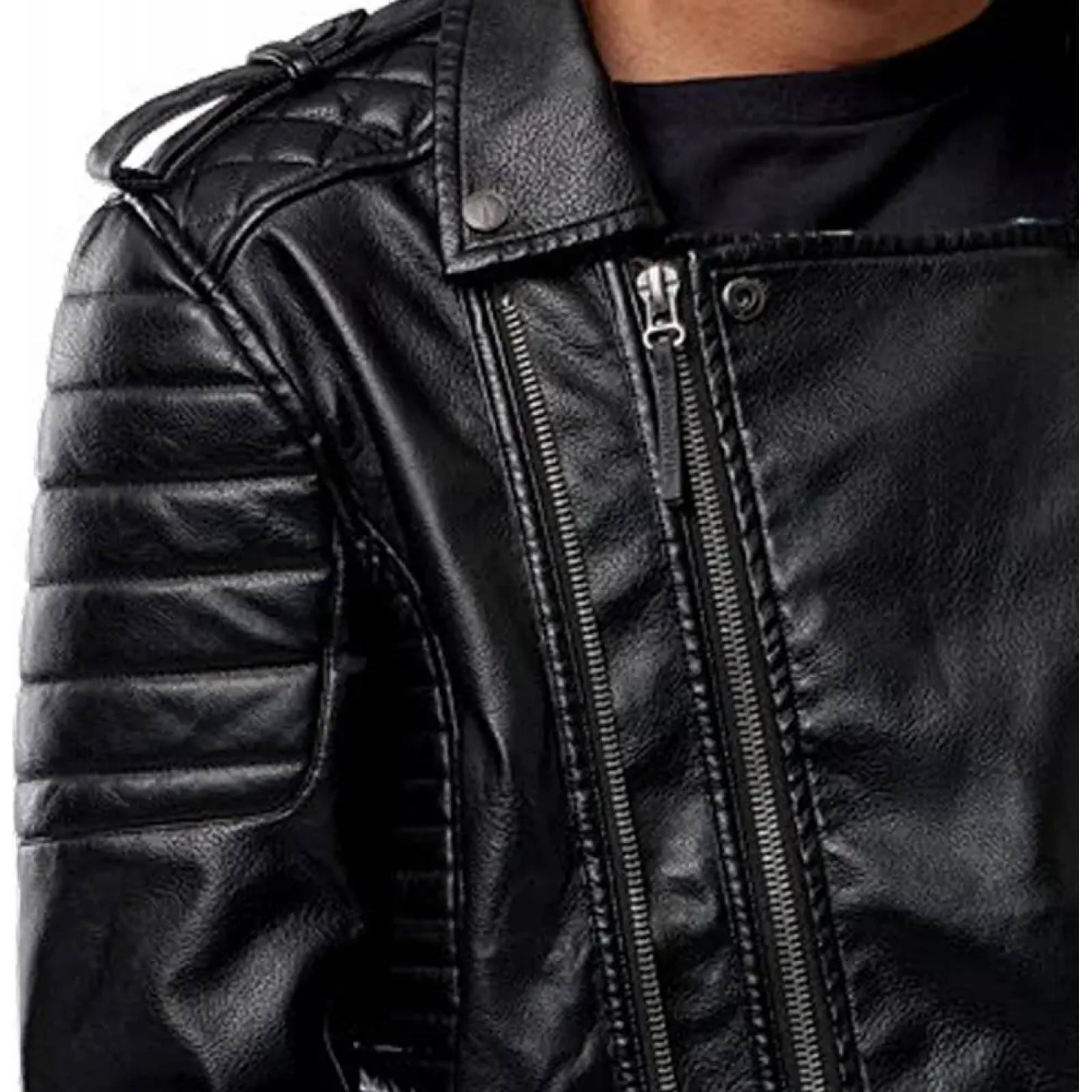 Chamarra abrigadora caballero negro Hard Soda modelo 1803