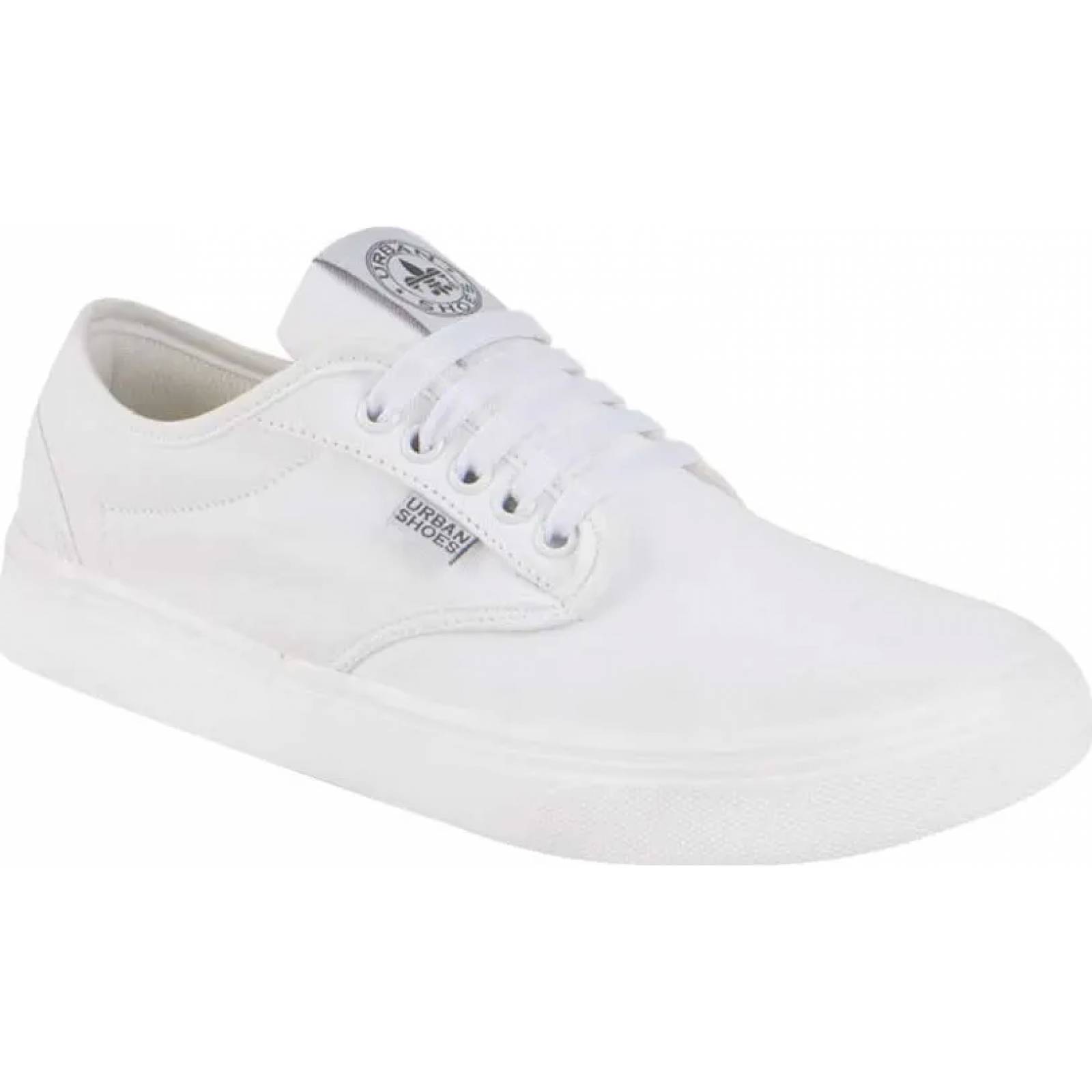 Choclo tenis casual urbano caballero blanco Urban Shoes modelo 180