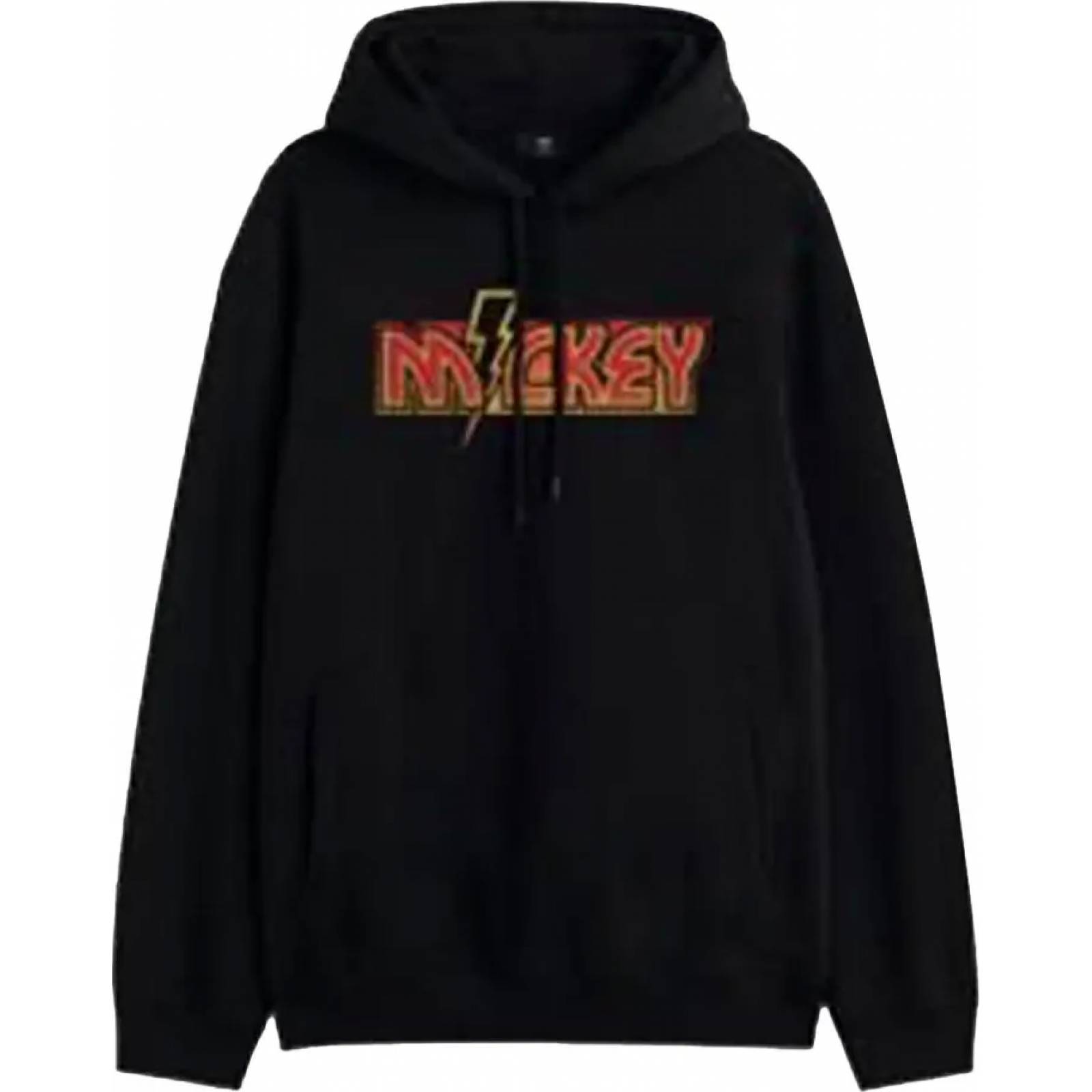 Sudadera casual caballero negro Mickey Mouse modelo MY01