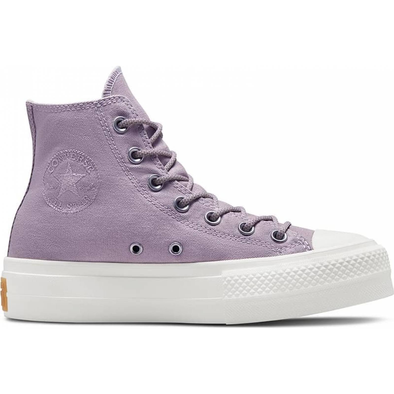 Bota tenis casual urbano dama lila Converse modelo 014C