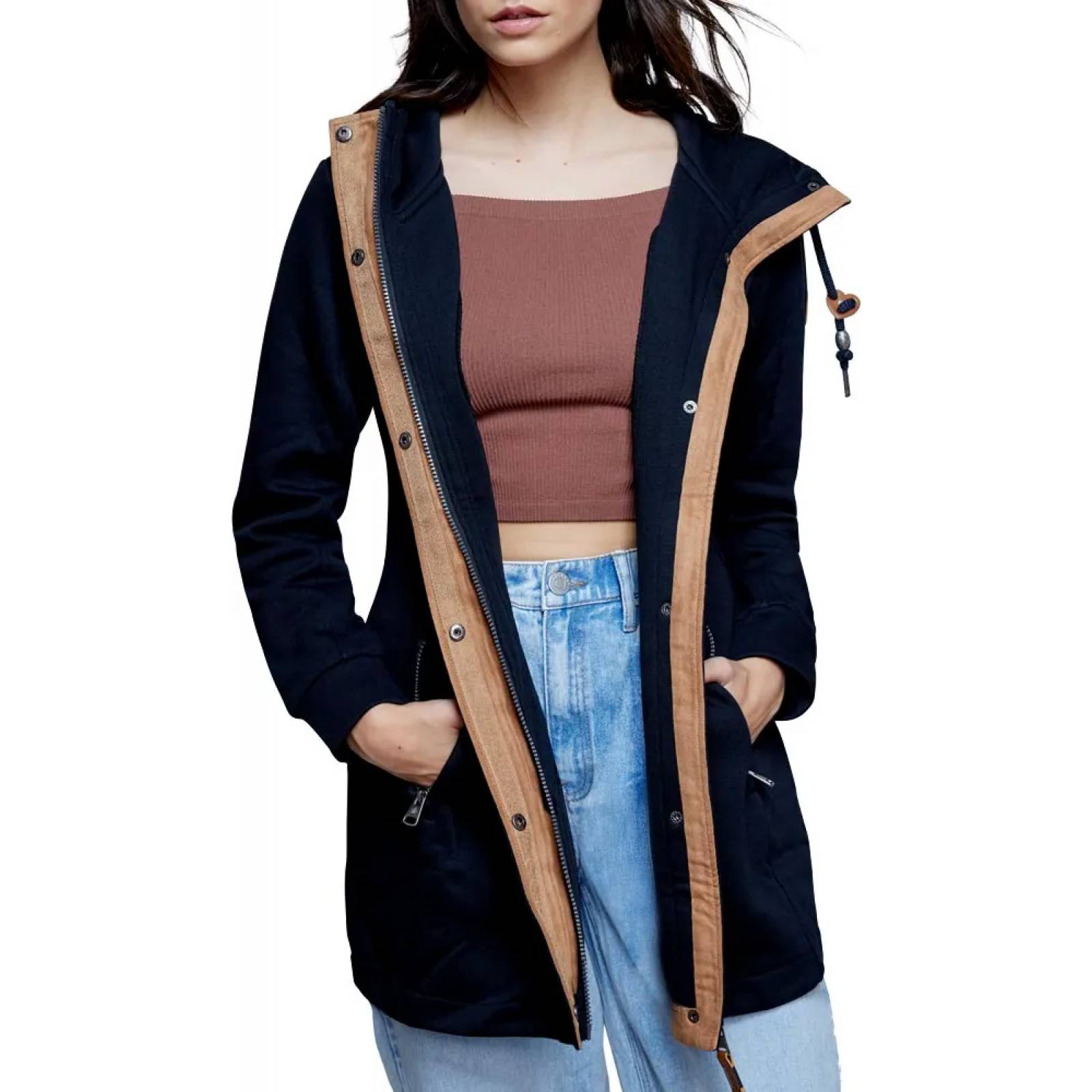 Sudadera casual dama negro Holly Land modelo GR10