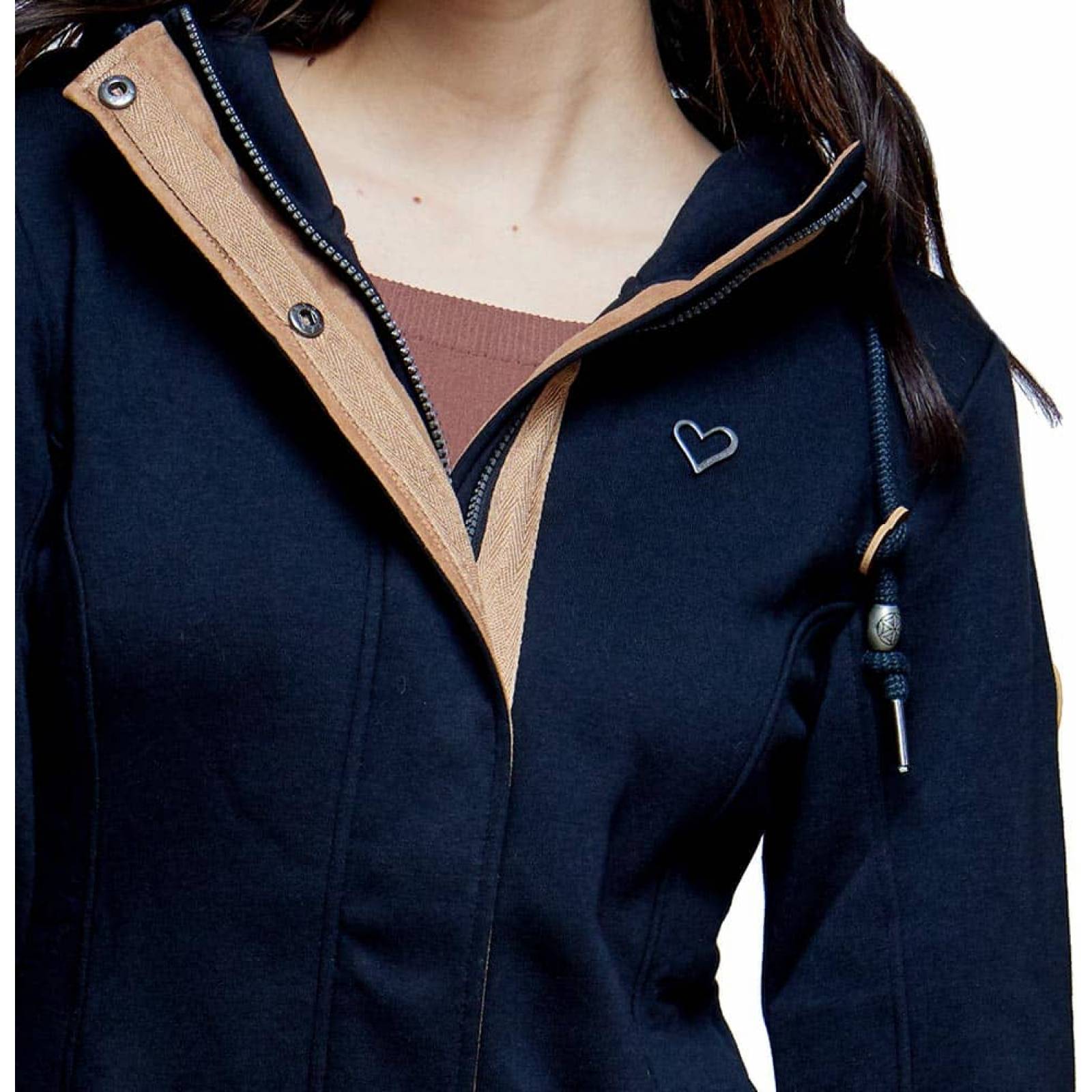 Sudadera casual dama negro Holly Land modelo GR10