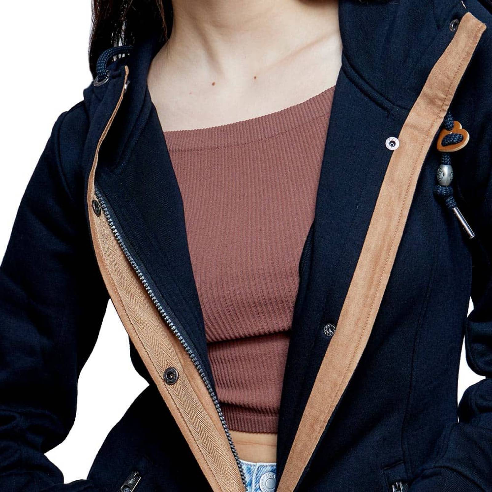 Sudadera casual dama negro Holly Land modelo GR10