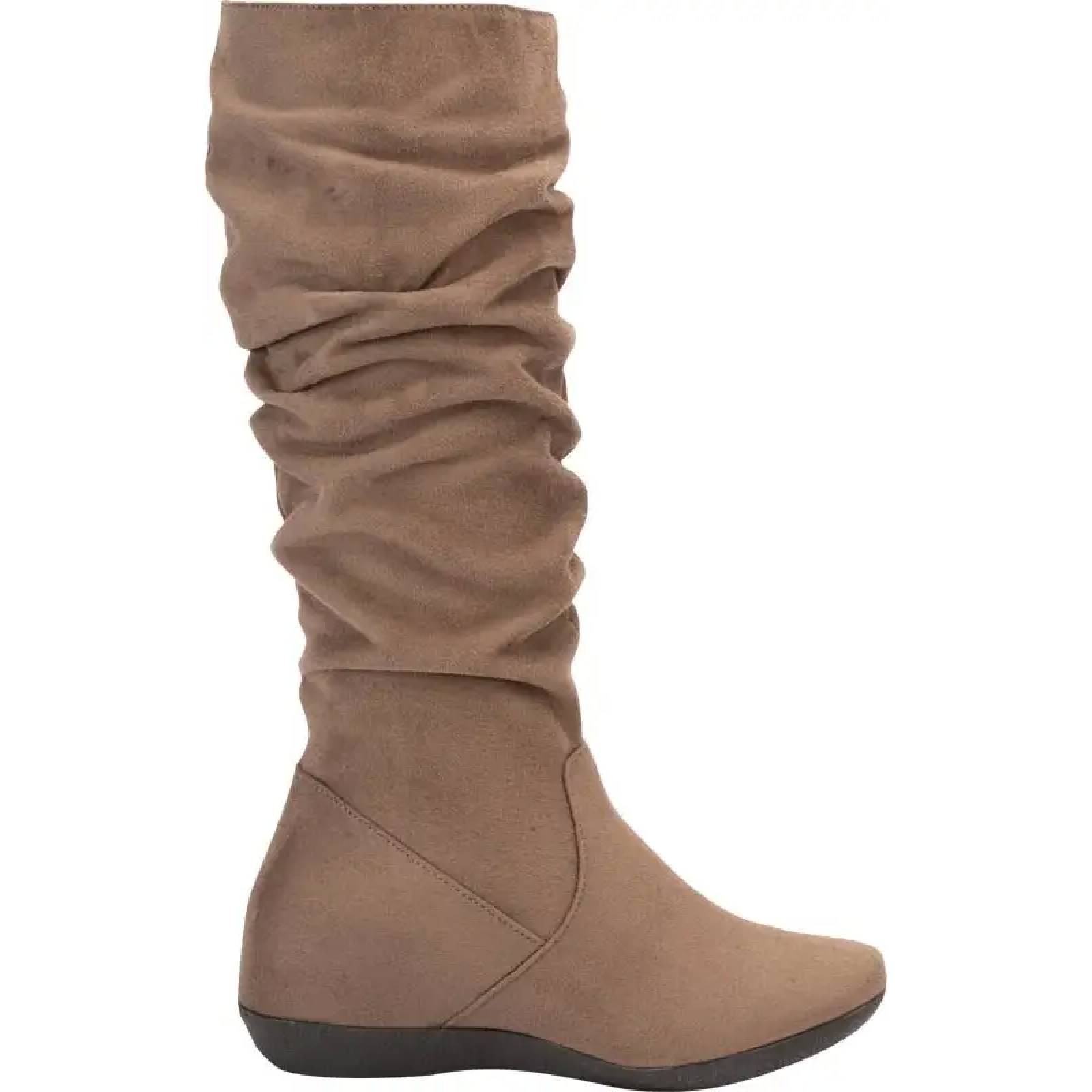 Botas largas dama taupe Pink By Price Shoes modelo 9093
