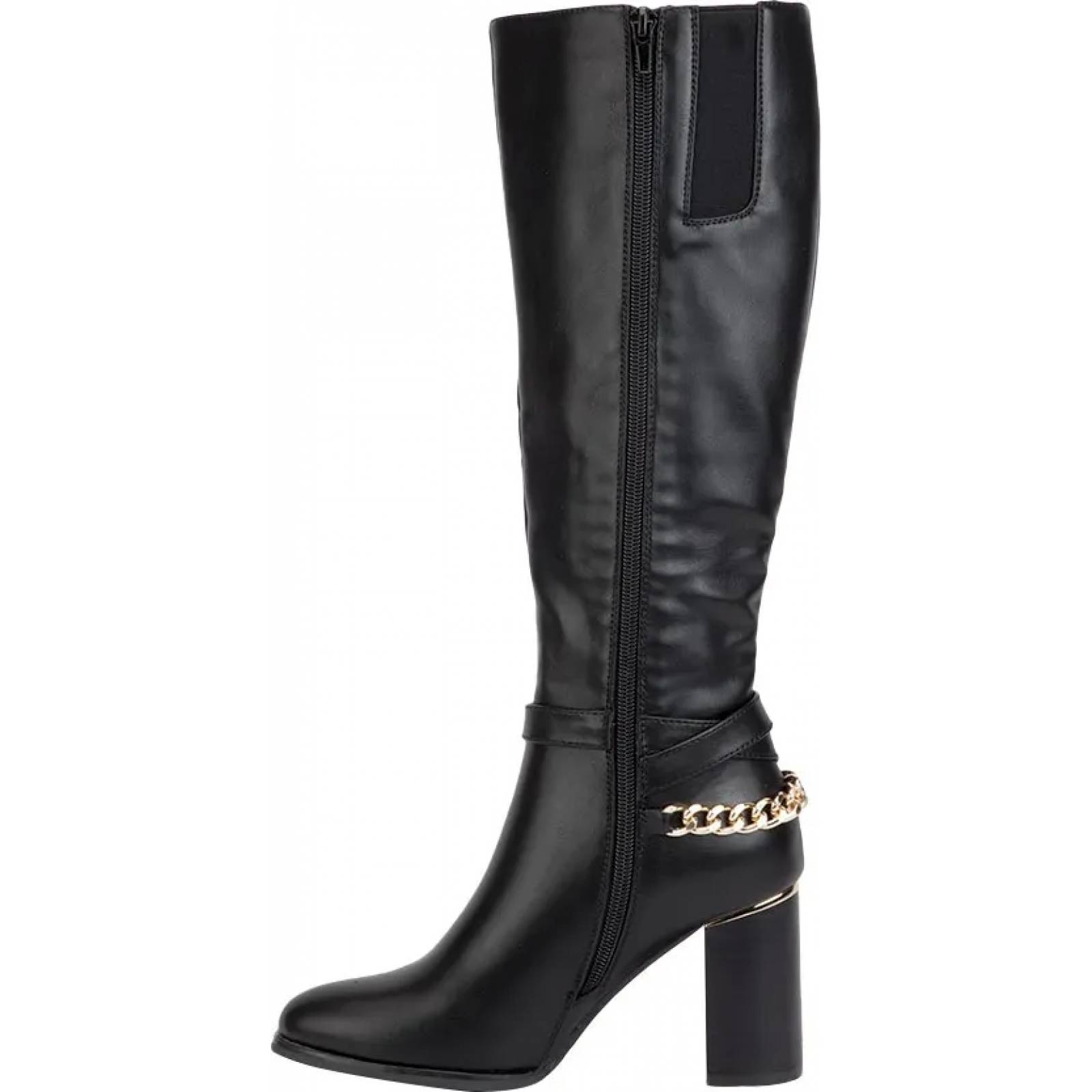 Botas largas dama negro Tierra Bendita modelo GH31