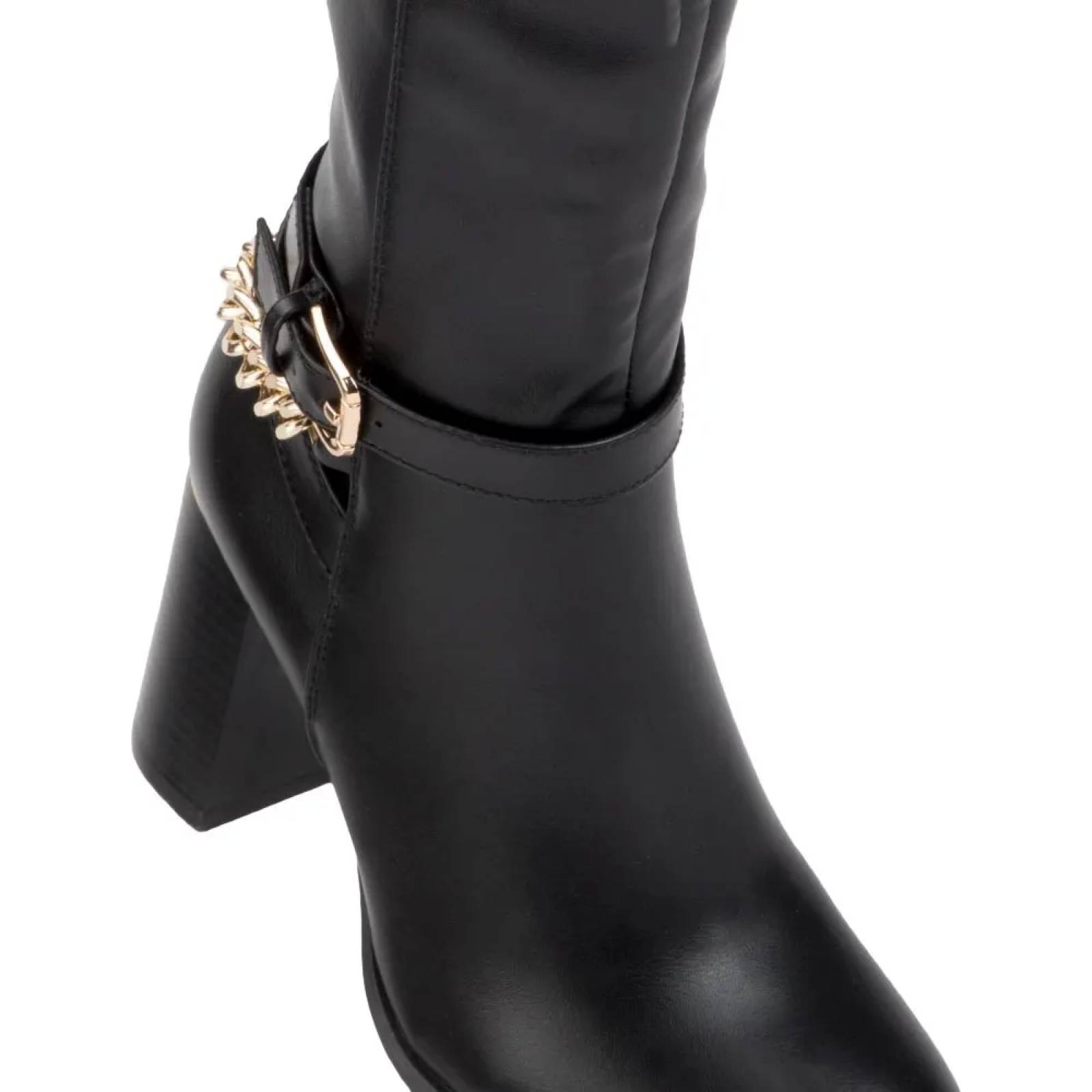 Botas largas dama negro Tierra Bendita modelo GH31