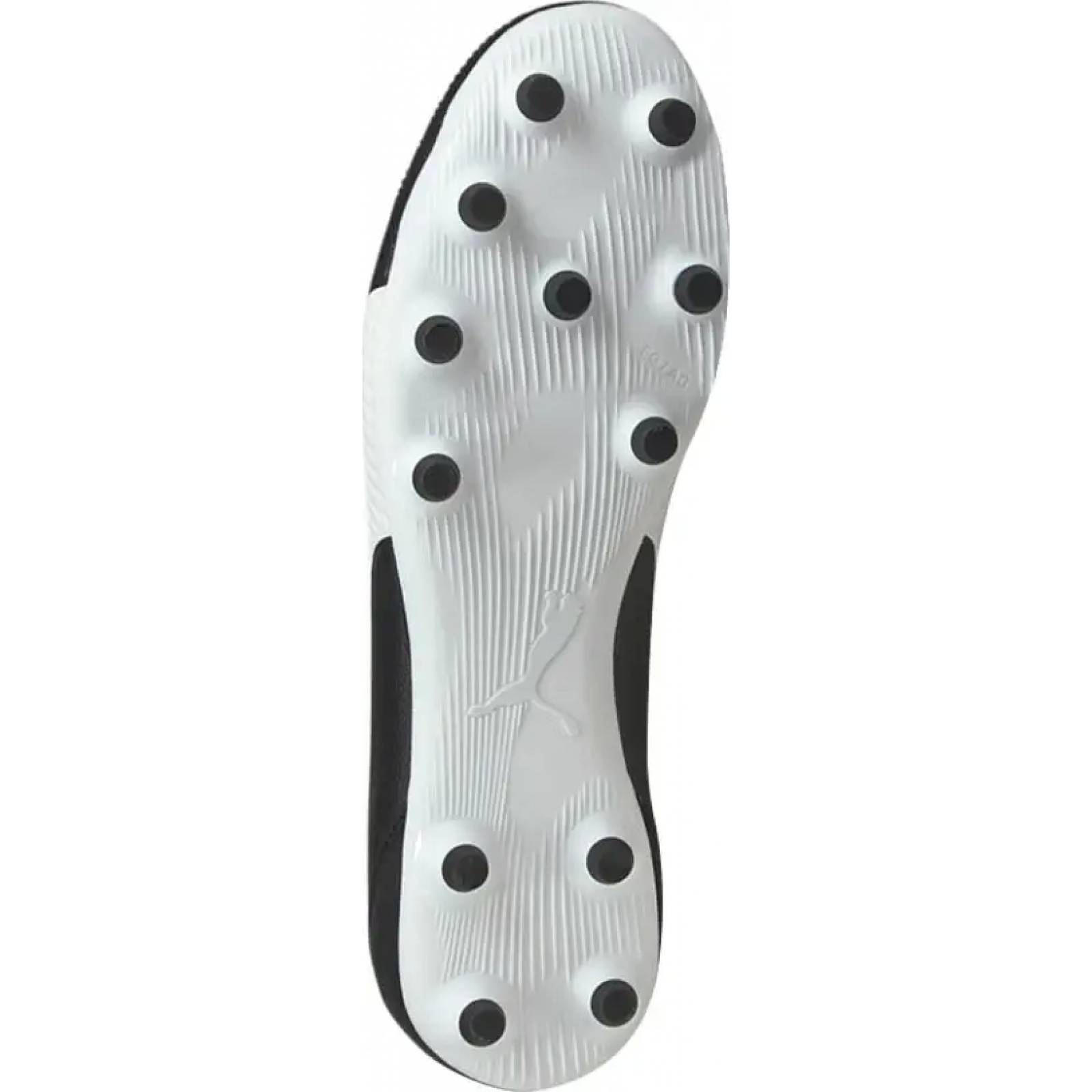 Tenis de futbol / tacos caballero blanco/negro Puma modelo 5901