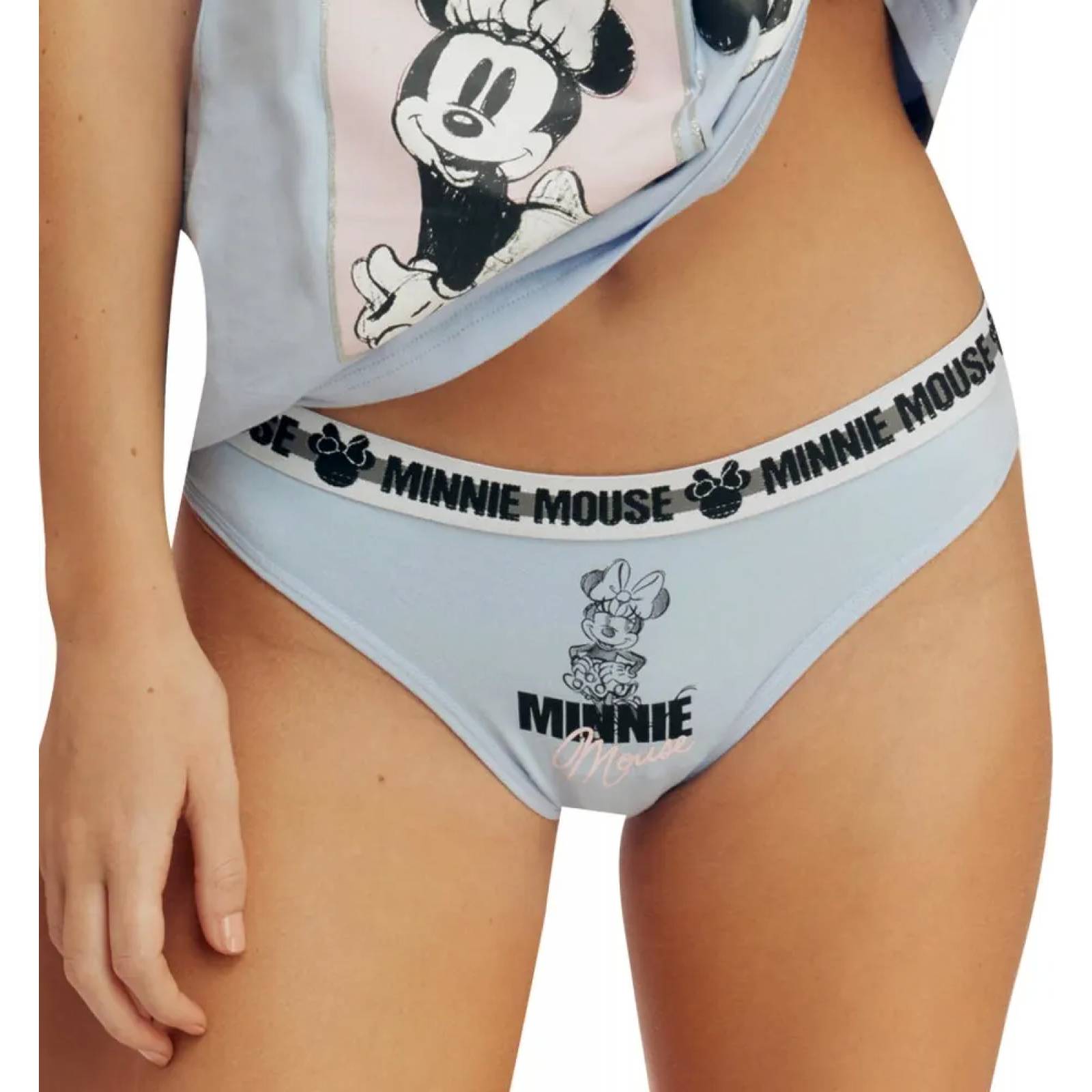Pantaleta/boxer/bikini interior dama multicolor Minnie modelo MNP3