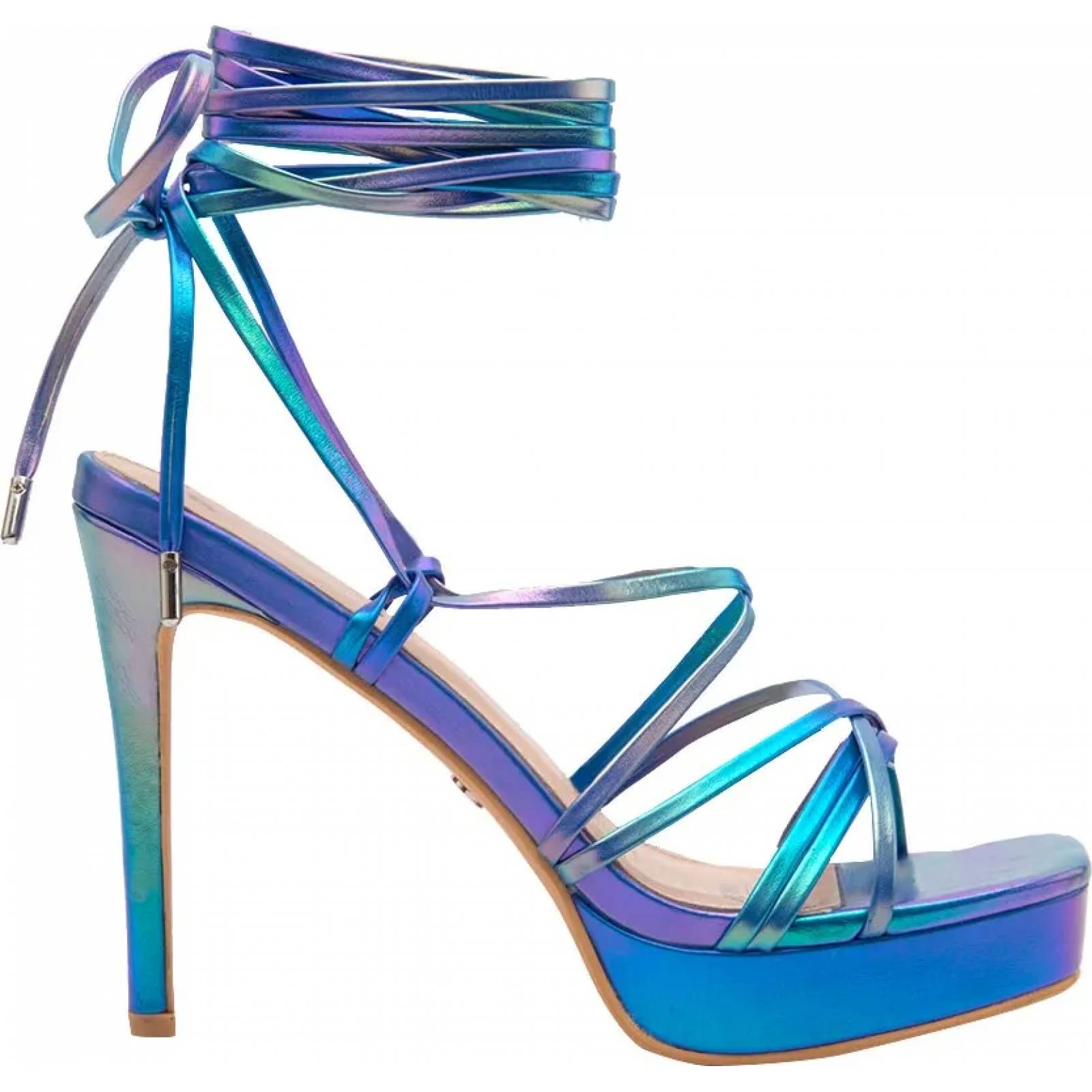 Sandalia vestir dama azul Belinda Peregrin modelo 2002