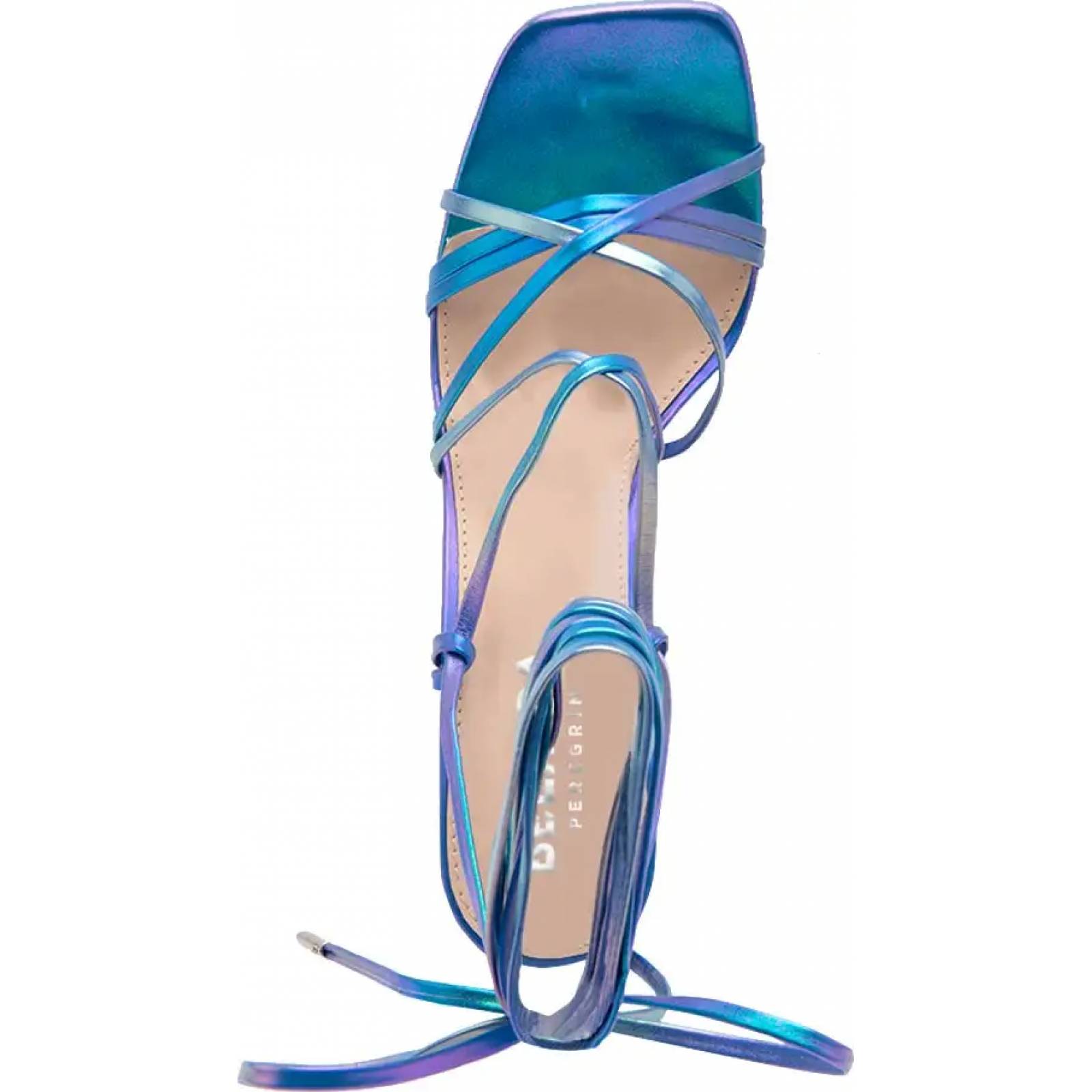 Sandalia vestir dama azul Belinda Peregrin modelo 2002