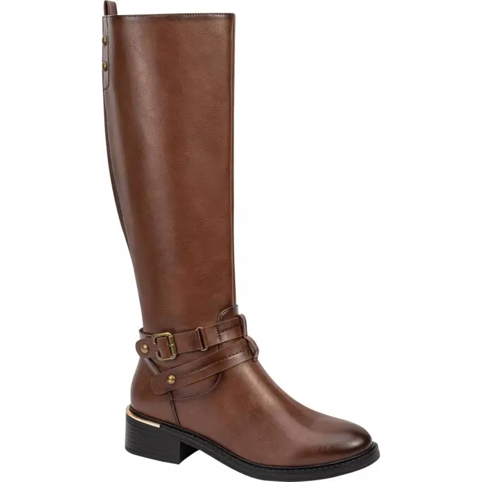 Botas largas dama cognac Goodyear modelo 9027