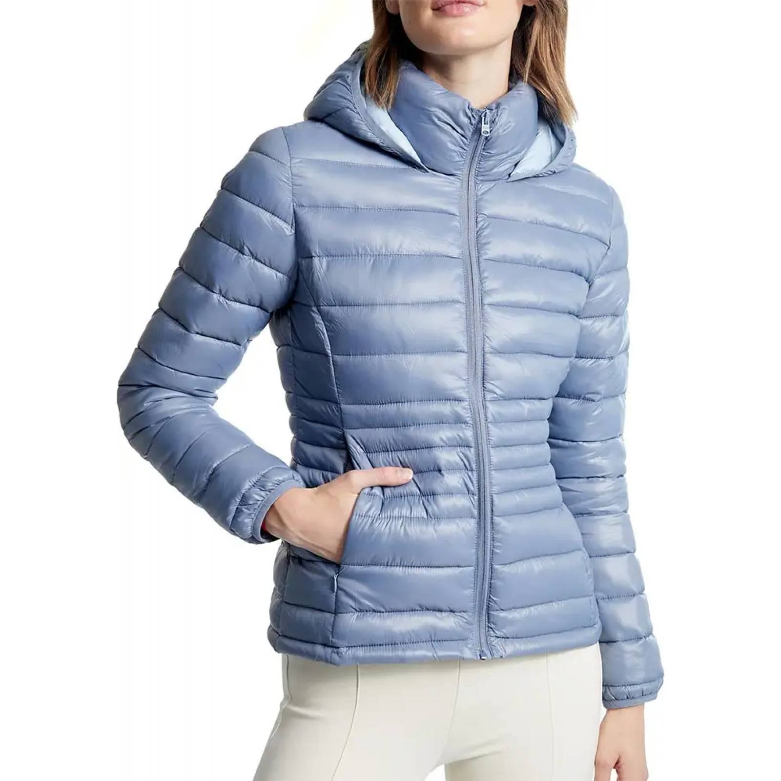 Chamarra abrigadora dama azul Holly Land modelo 1024