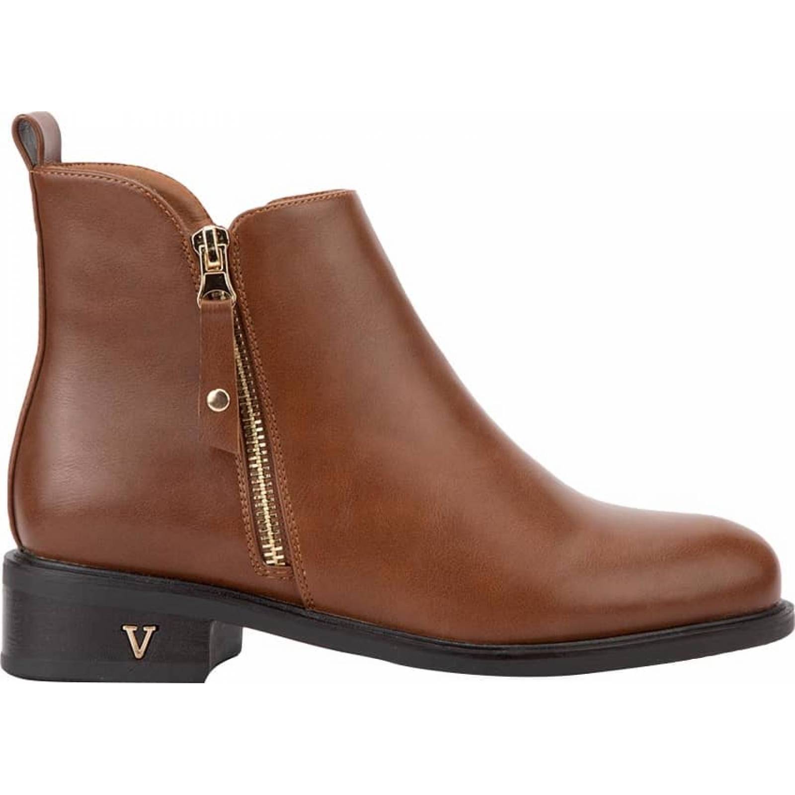 Botines dama cognac Vi Line modelo 605