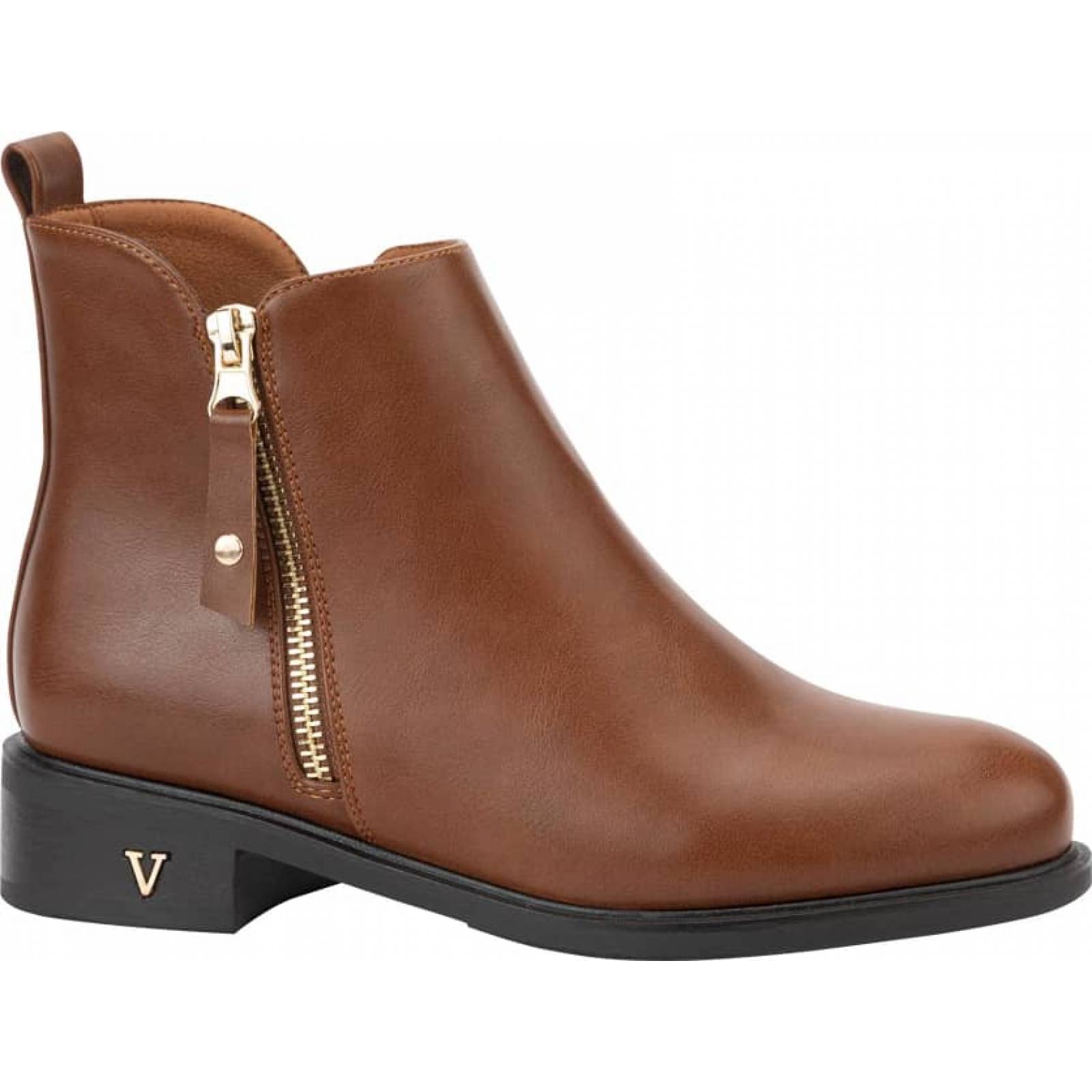 Botines dama cognac Vi Line modelo 605
