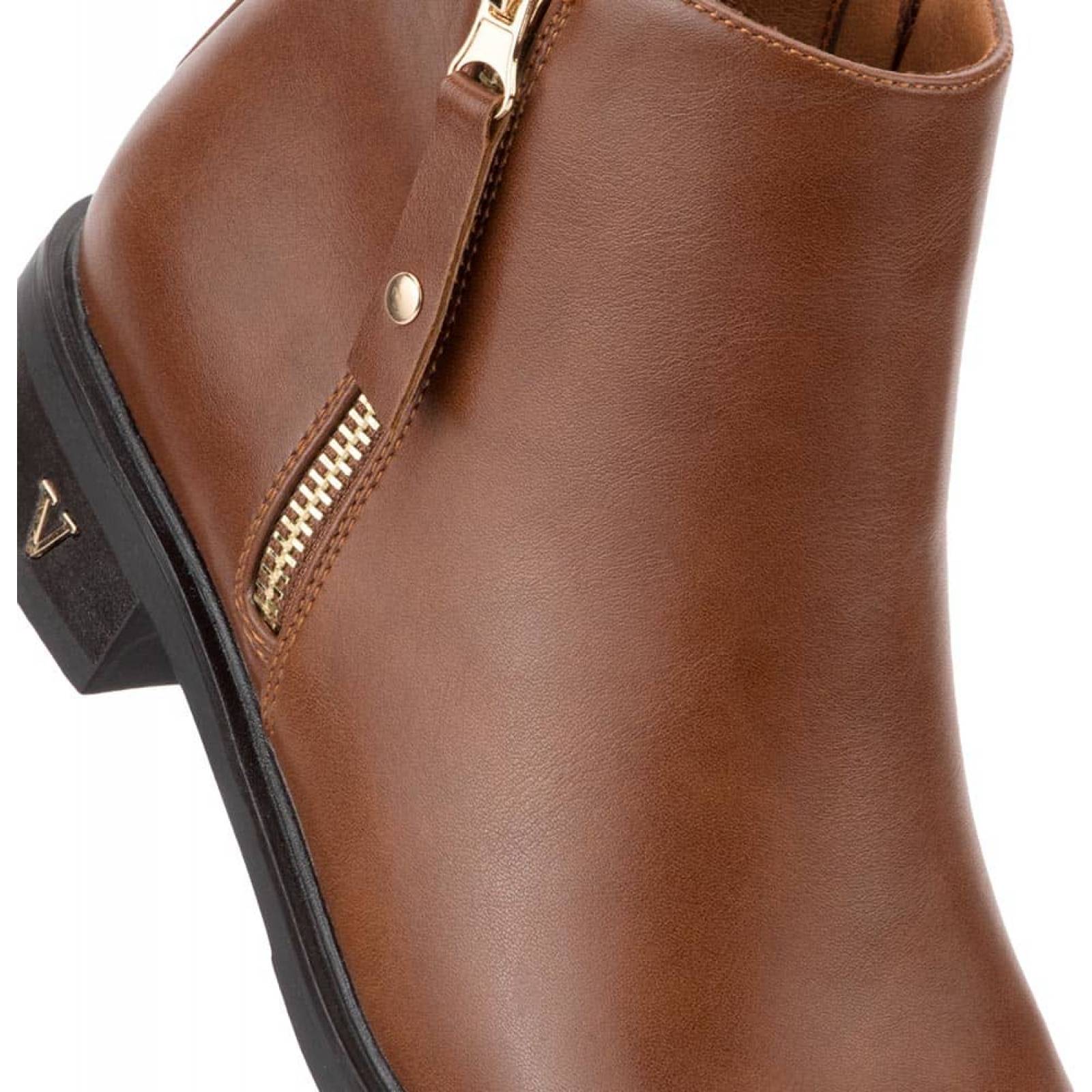 Botines dama cognac Vi Line modelo 605