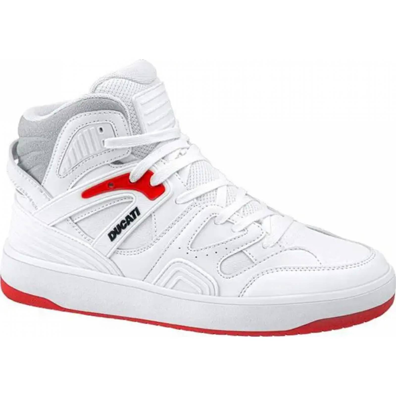 Bota tenis casual urbano caballero blanco Ducati modelo 9105