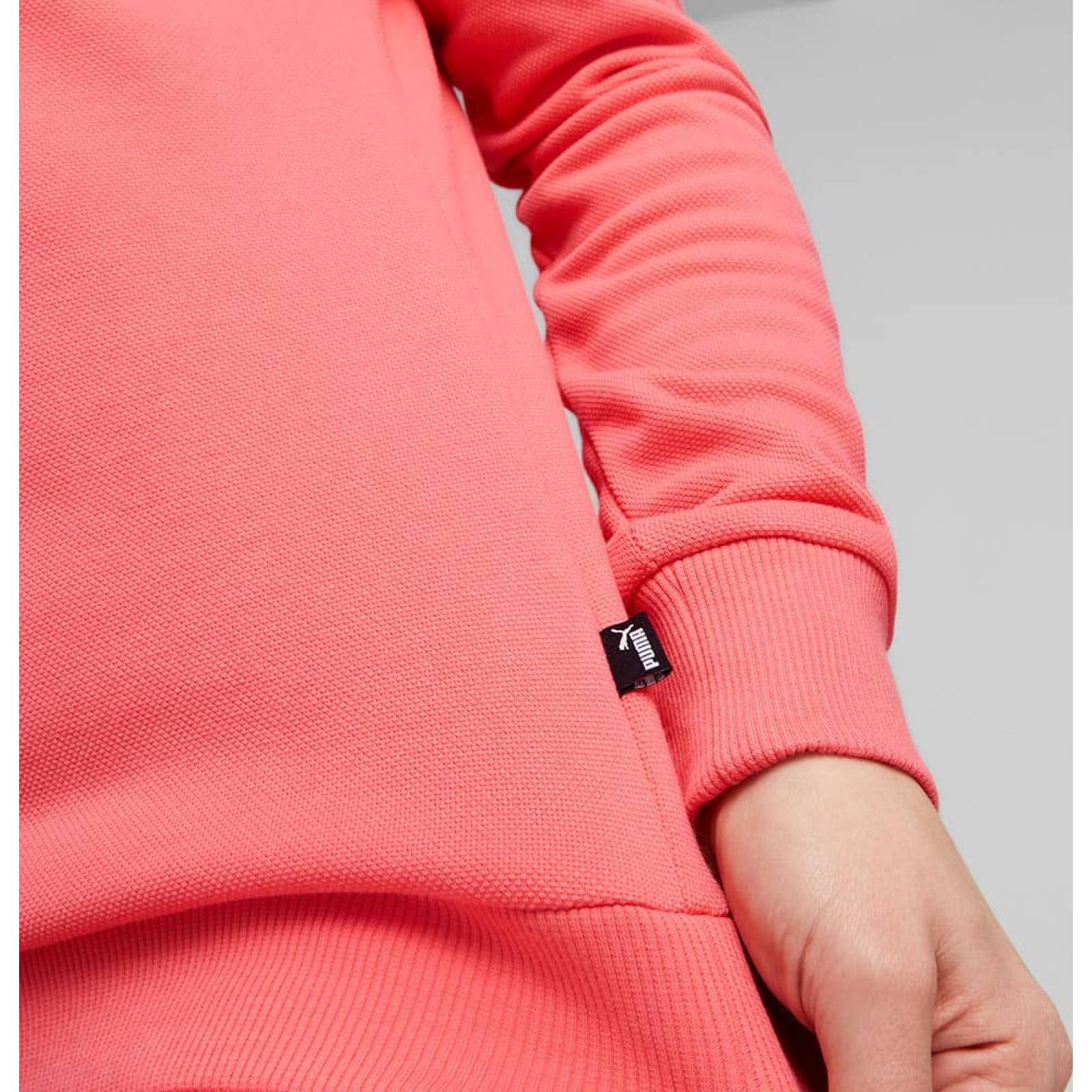 Sueter casual dama coral Puma modelo 2863