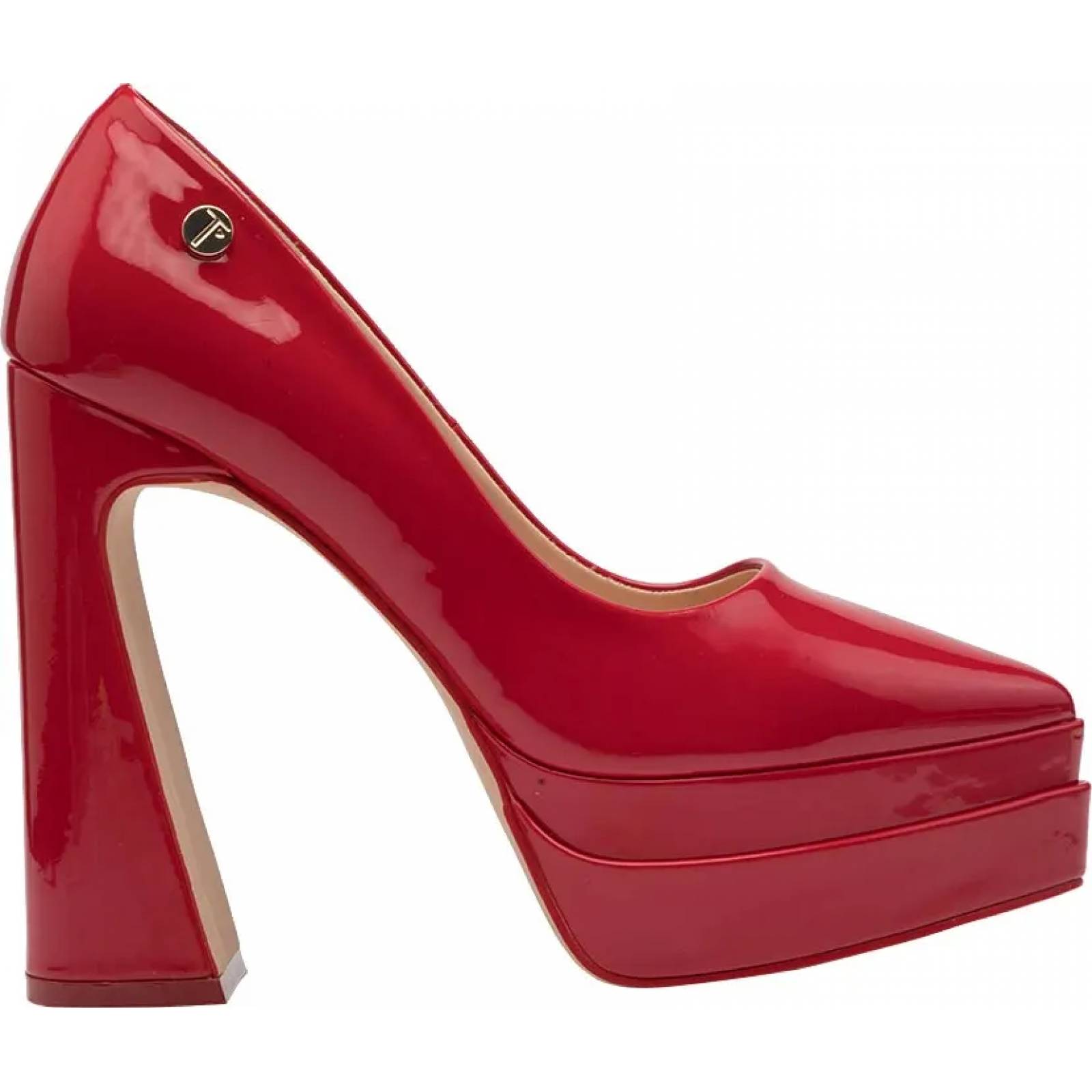 Zapatilla vestir dama rojo Thalia Sodi modelo 2241