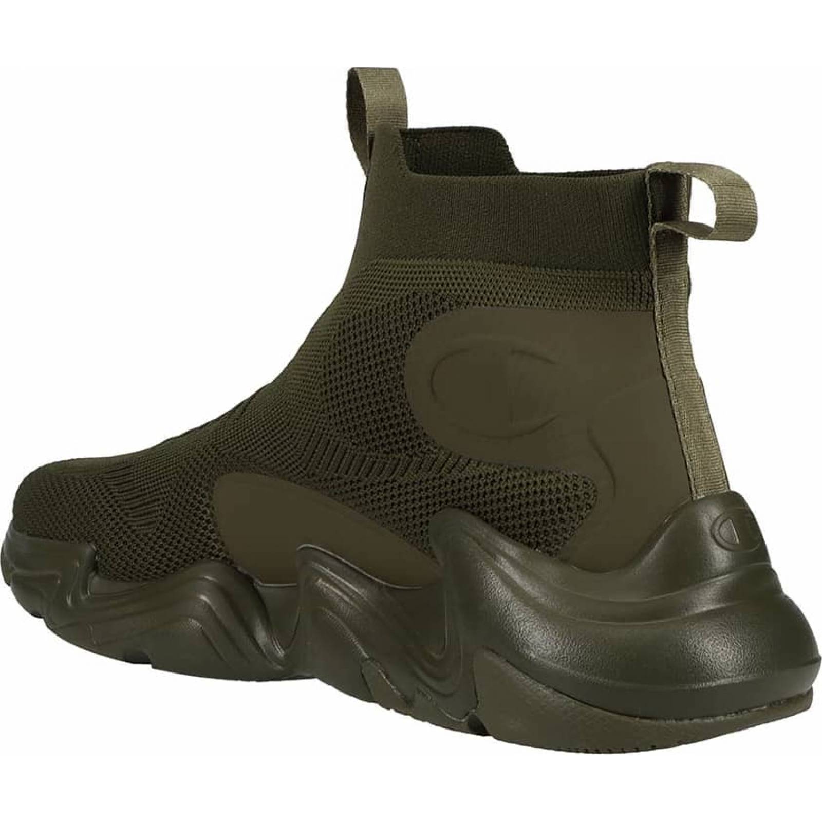 Bota tenis casual urbano caballero verde Champion modelo 847M