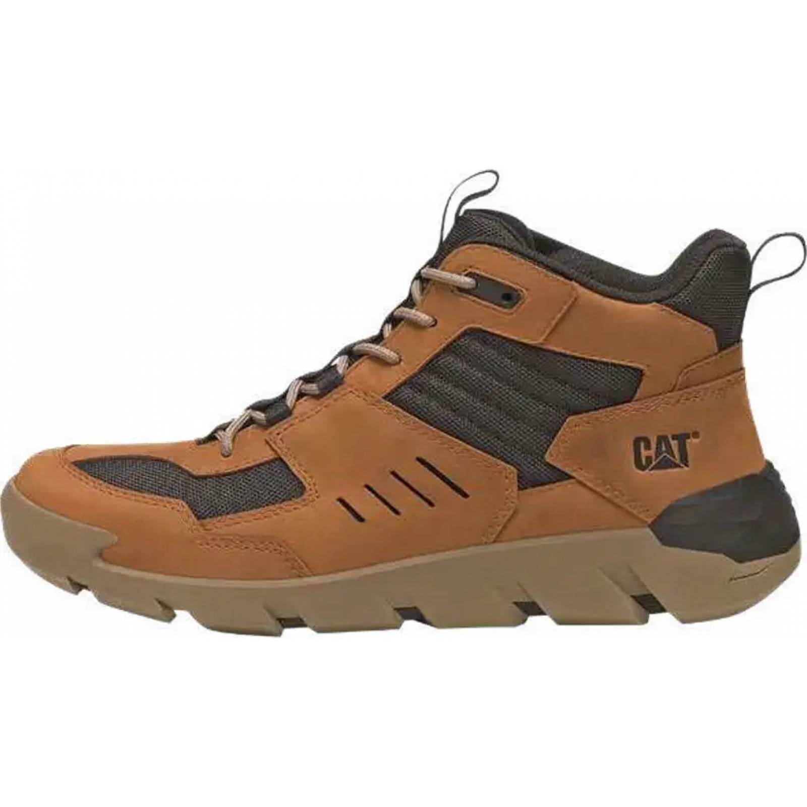 Bota hiker caballero cafe piel Caterpillar modelo 5604