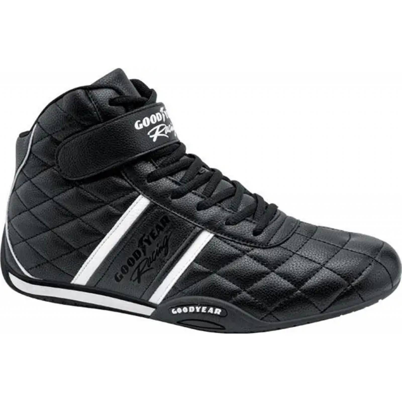 Bota tenis casual urbano caballero negro Goodyear Racing modelo 2201