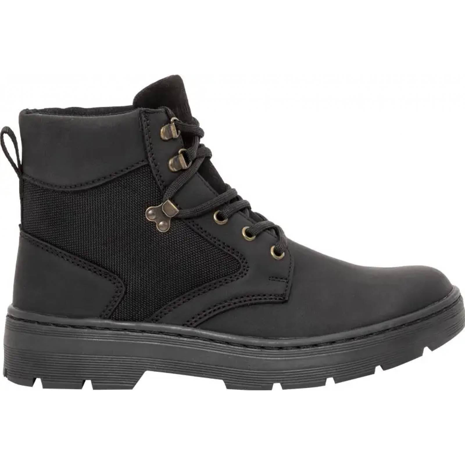 Bota heavy caballero negro Locman modelo 4028