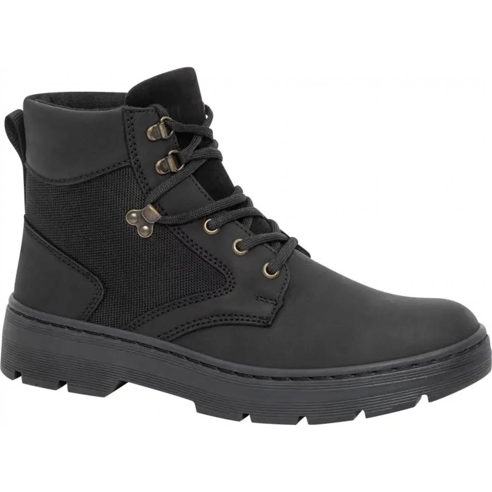 Bota heavy caballero negro Locman modelo 4028